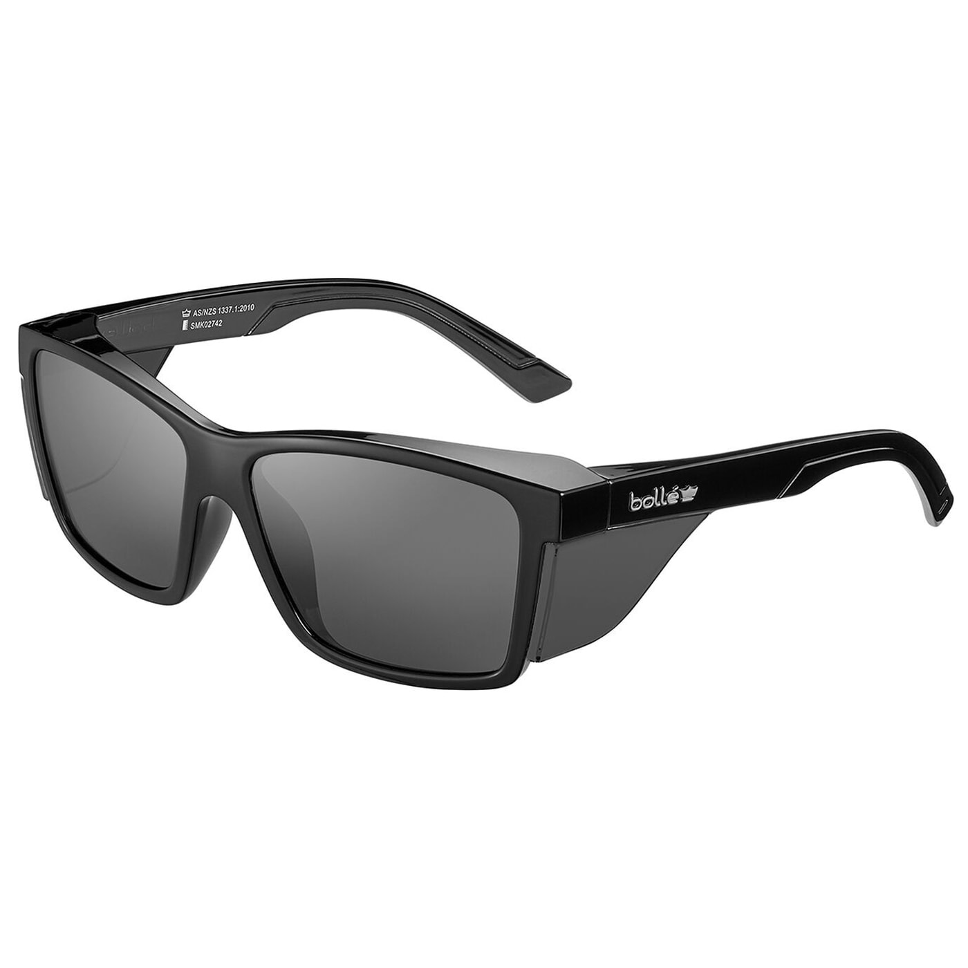 Bolle STKS 420 Glasses - Transculent Black/Smoke