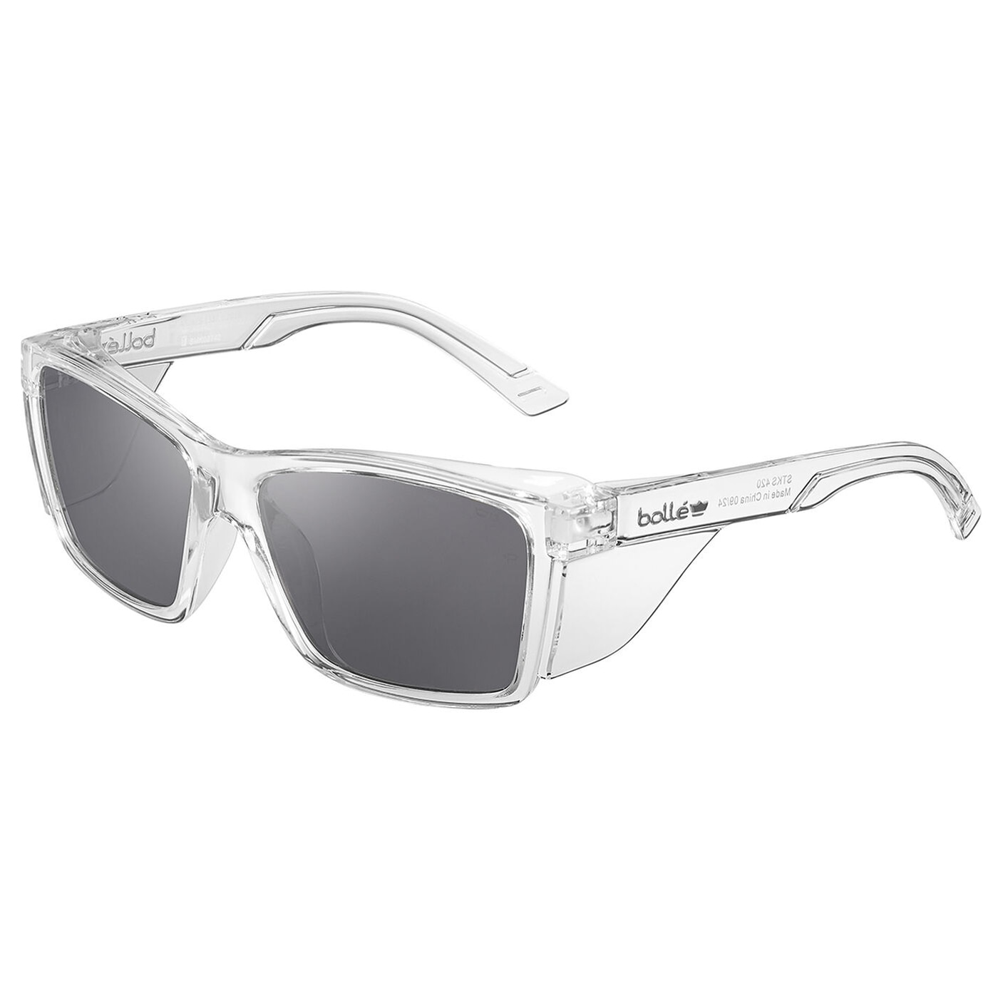 Bolle STKS 420 Glasses - Crystal/Smoke