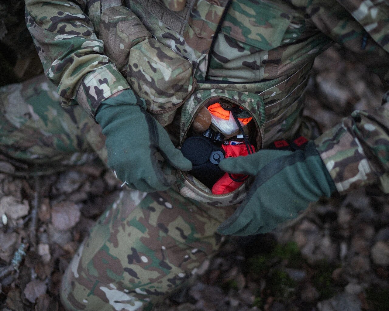 Savotta Zipped GP Pouch 3x3 - MultiCam