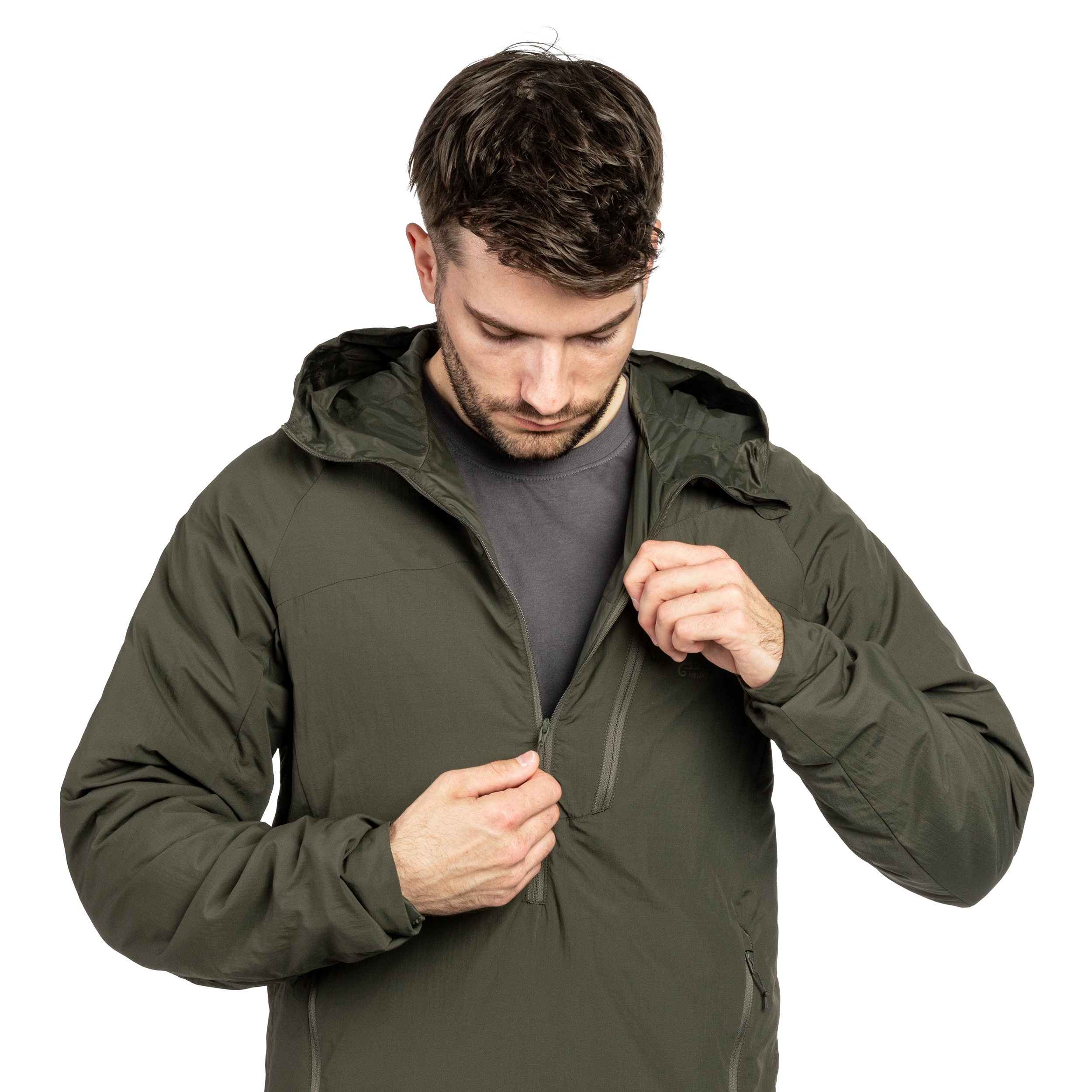 Helikon-Tex Wolfhound Hoodie Lite Jacket - Taiga Green