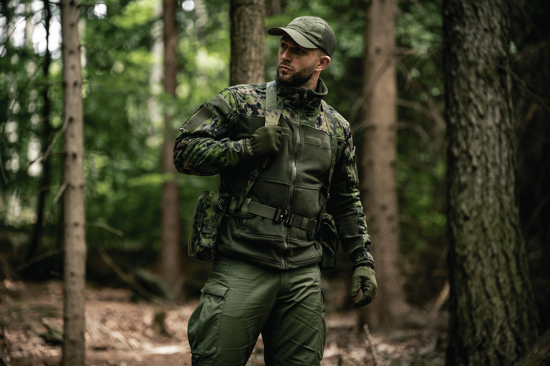 Savotta Valjas EX-Harness Tactical Harness - M05 Finnish Woodland Camo