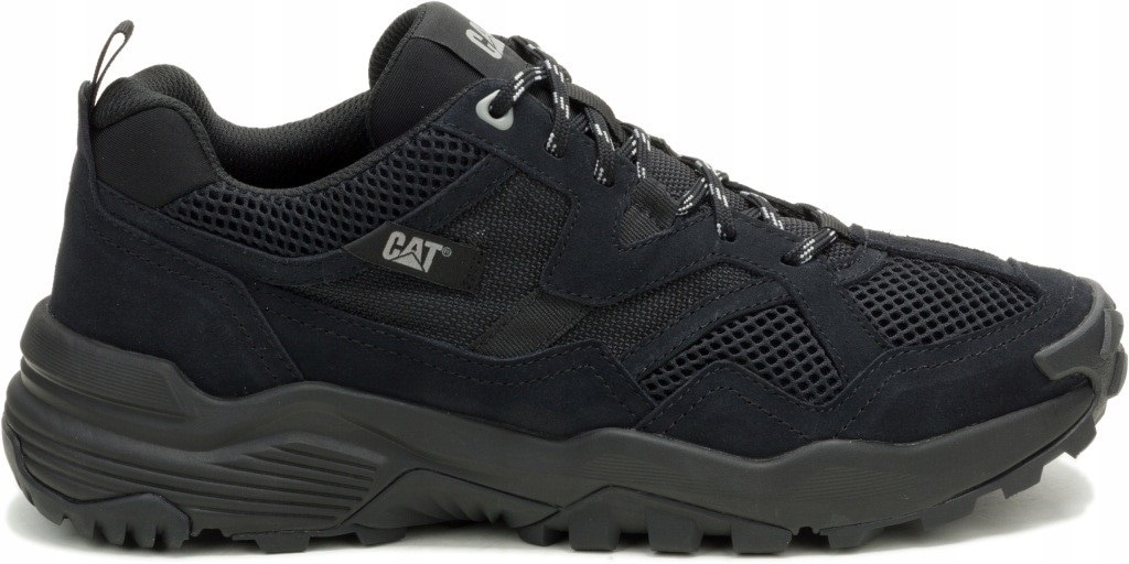 Cat Footwear Grapple Suede Mesh Shoes - Black