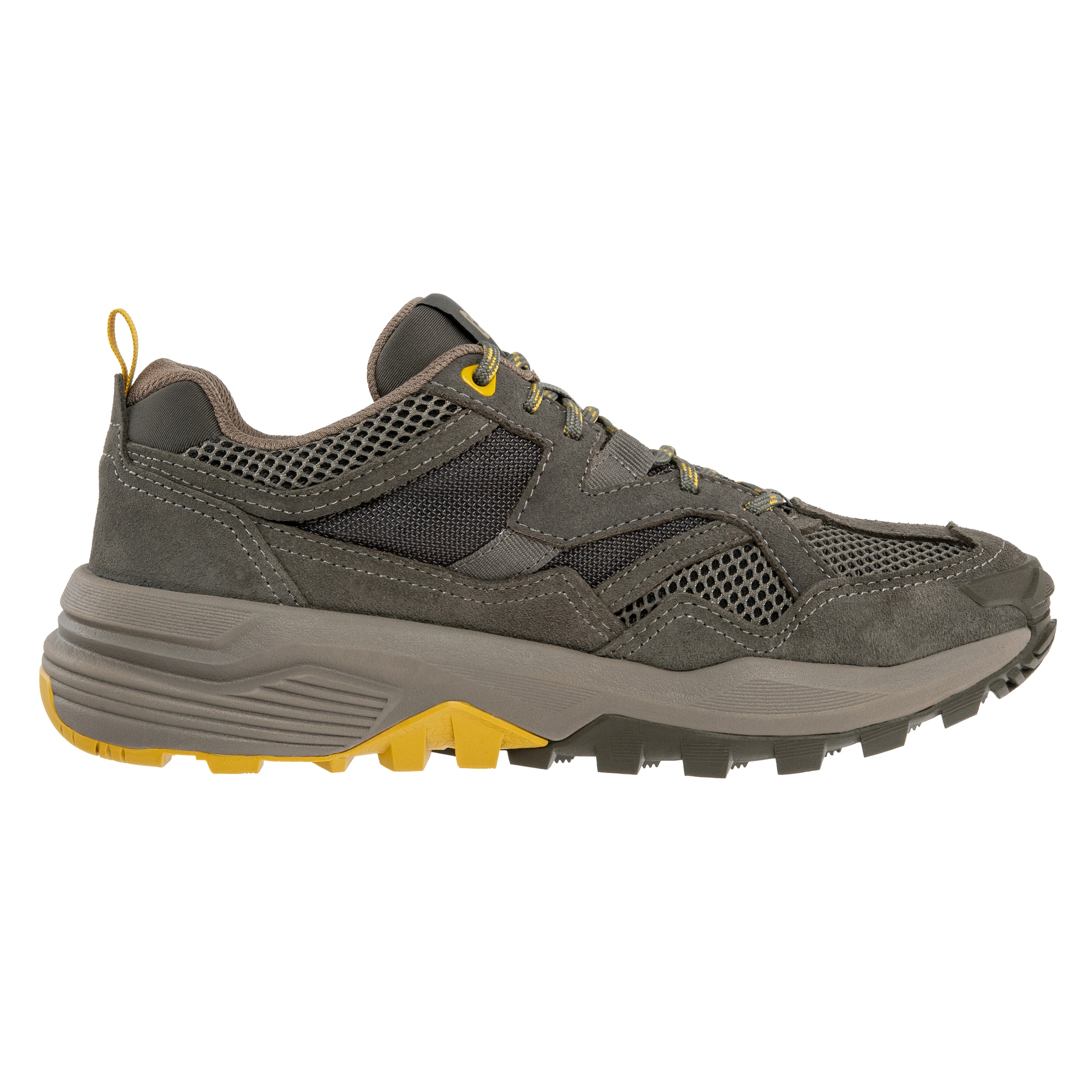 Cat Footwear Grapple Suede Mesh Shoes - Worn Brown