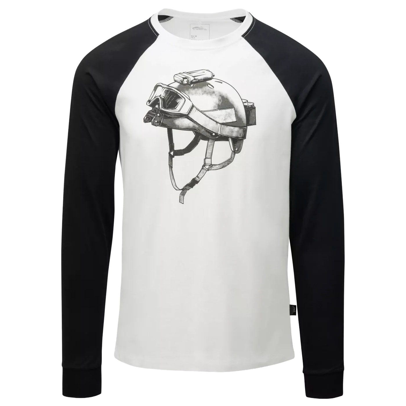 Helikon-Tex Long Sleeve Delta Helmet T-Shirt - Black