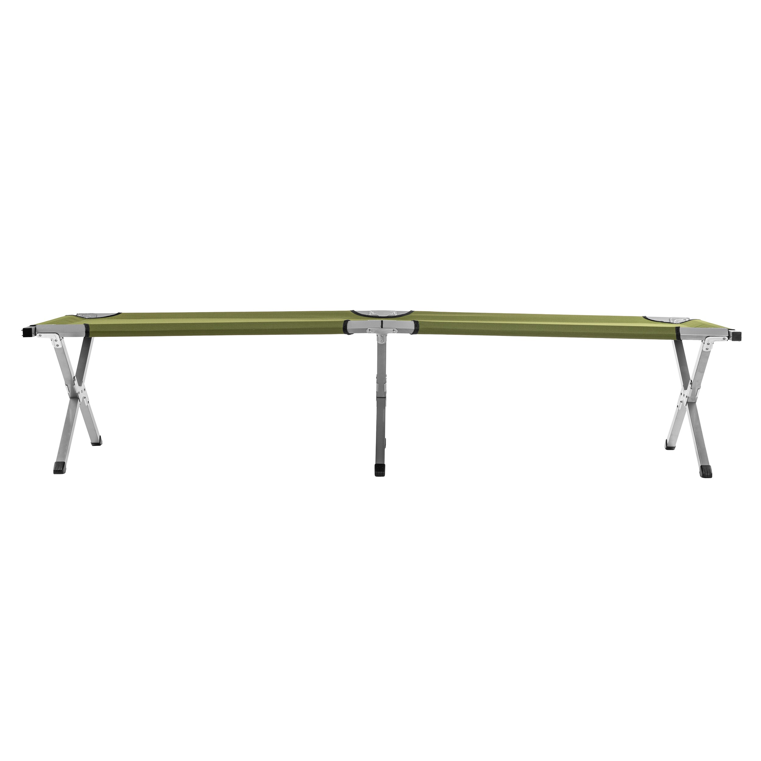 MFH US Steel Folding Field Bed Olive - 190 x 60 cm