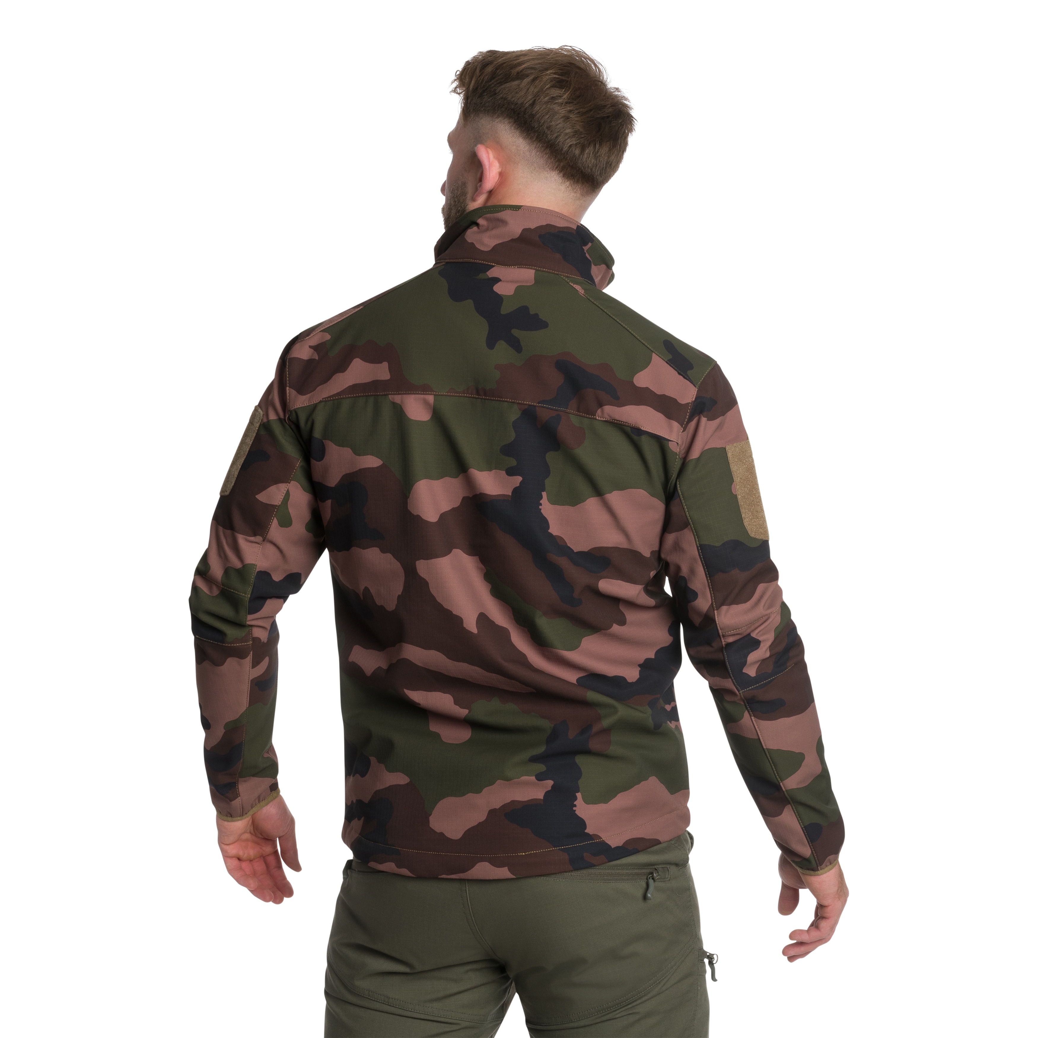 A10 Equipment Softshell Fighter Jacket - CCE Camo