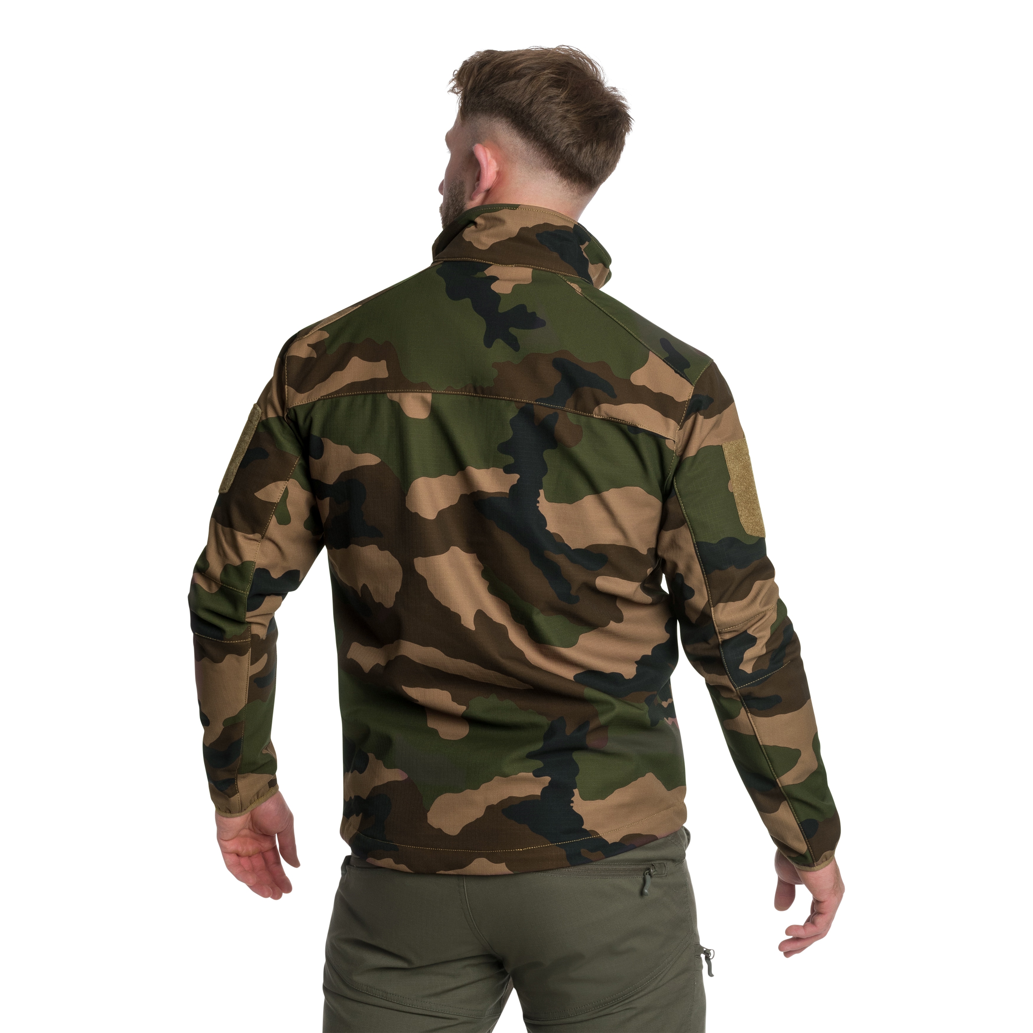 A10 Equipment Softshell Fighter Jacket - CCE Camo