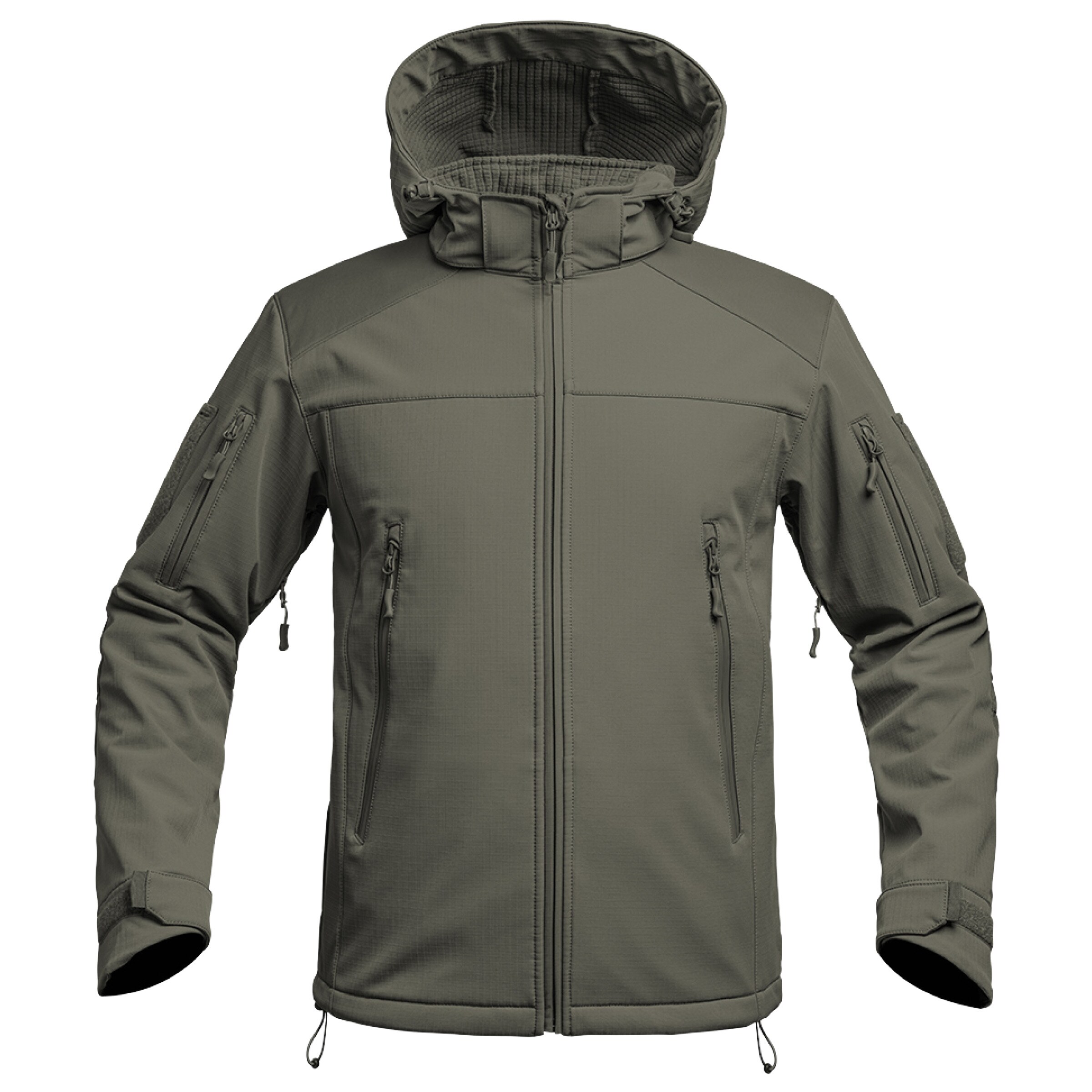 A10 Equipment Softshell V2 Fighter Jacket - Olive Green
