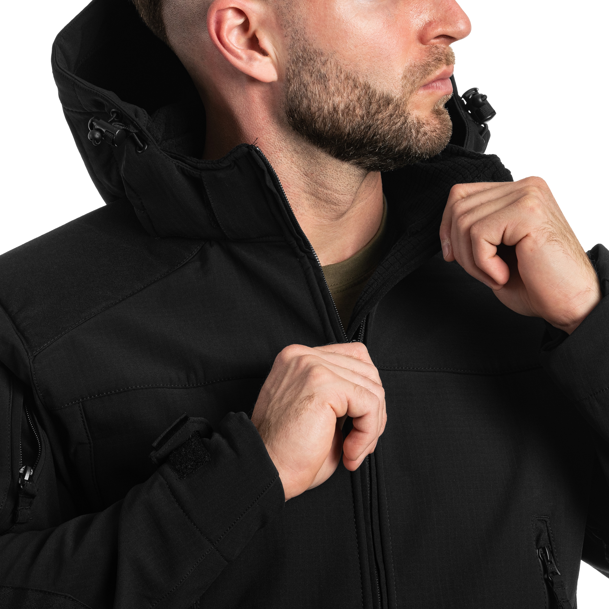 A10 Equipment Softshell V2 Fighter Jacket - Black