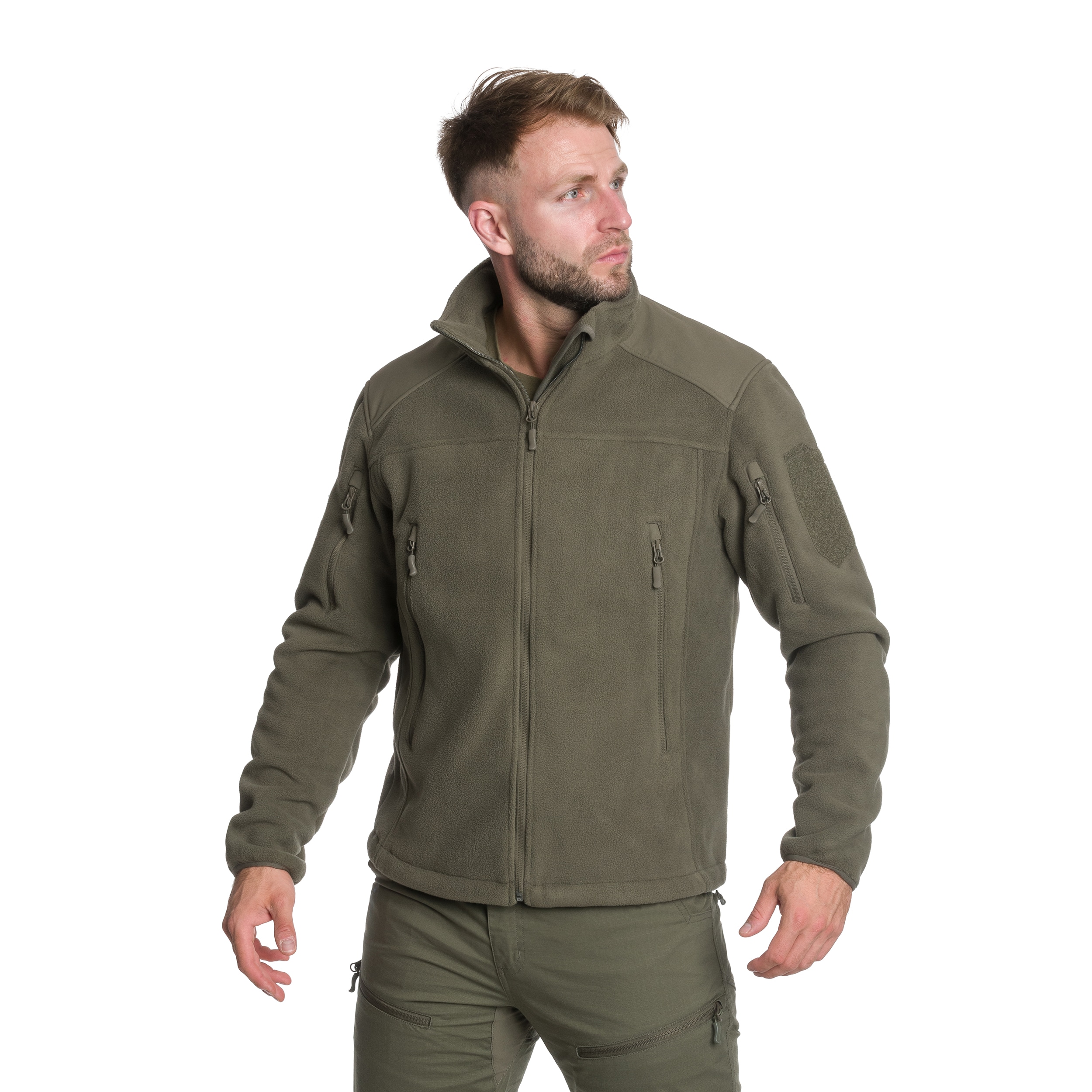 A10 Equipment Fleece Fighter - Olive Green