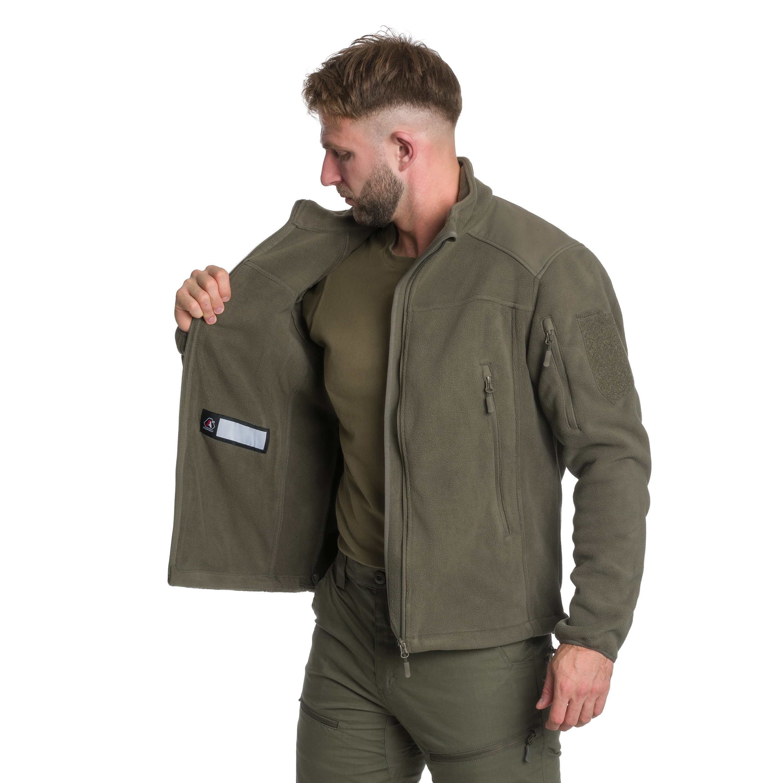 A10 Equipment Fleece Fighter - Olive Green