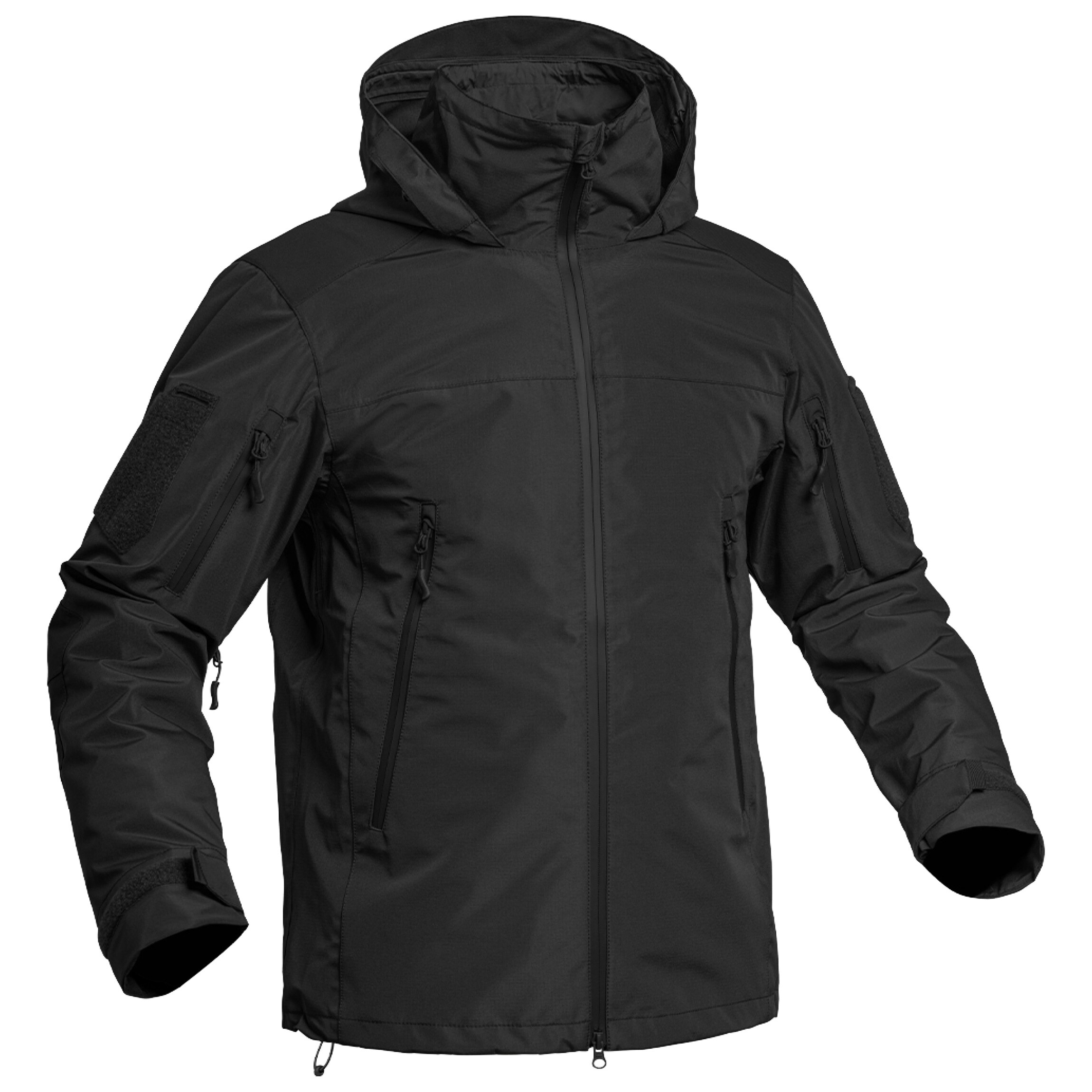 A10 Equipment Fighter Hardshell Parka Jacket - Black