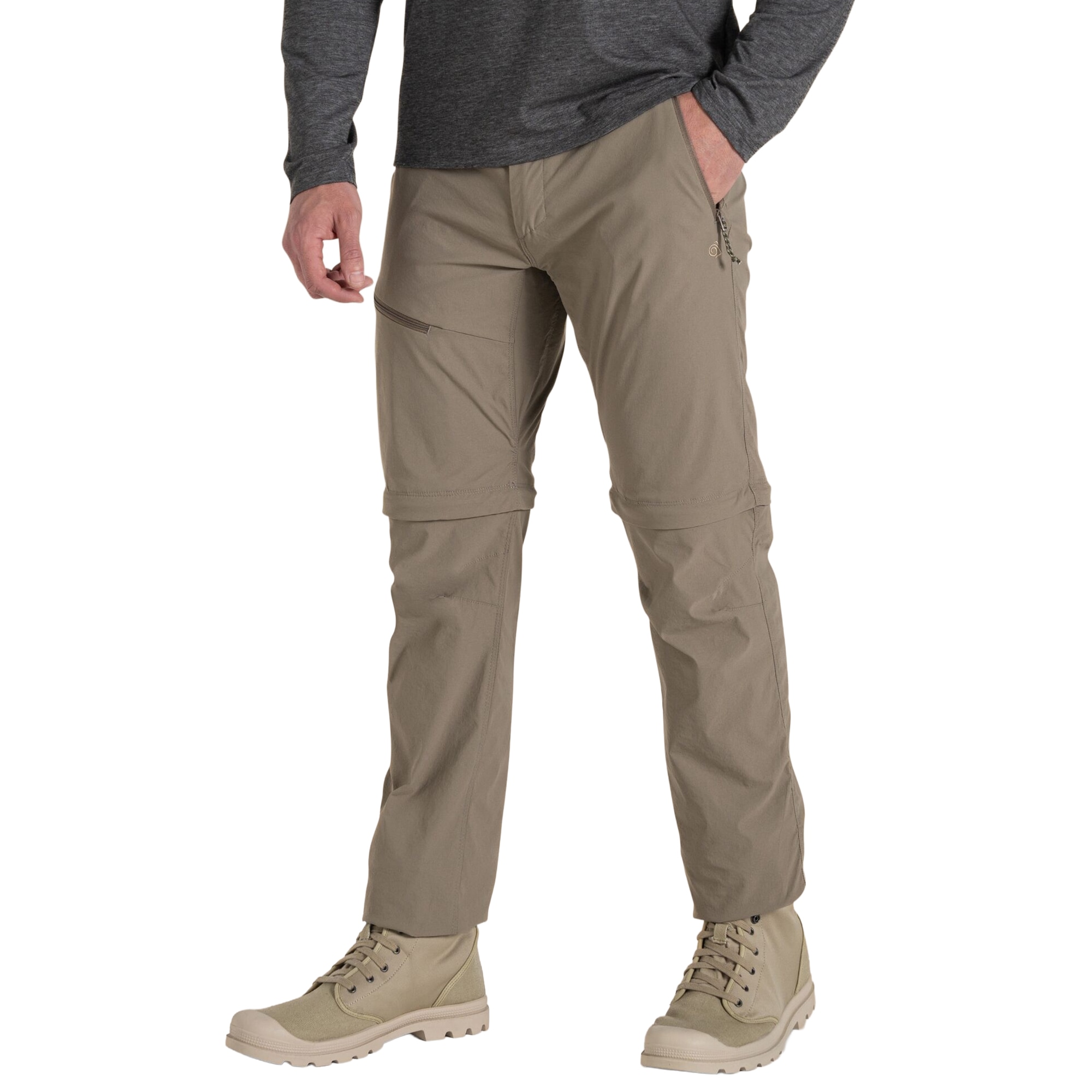 Craghoppers NosiLife Pro Convertible III Pants - Pebble