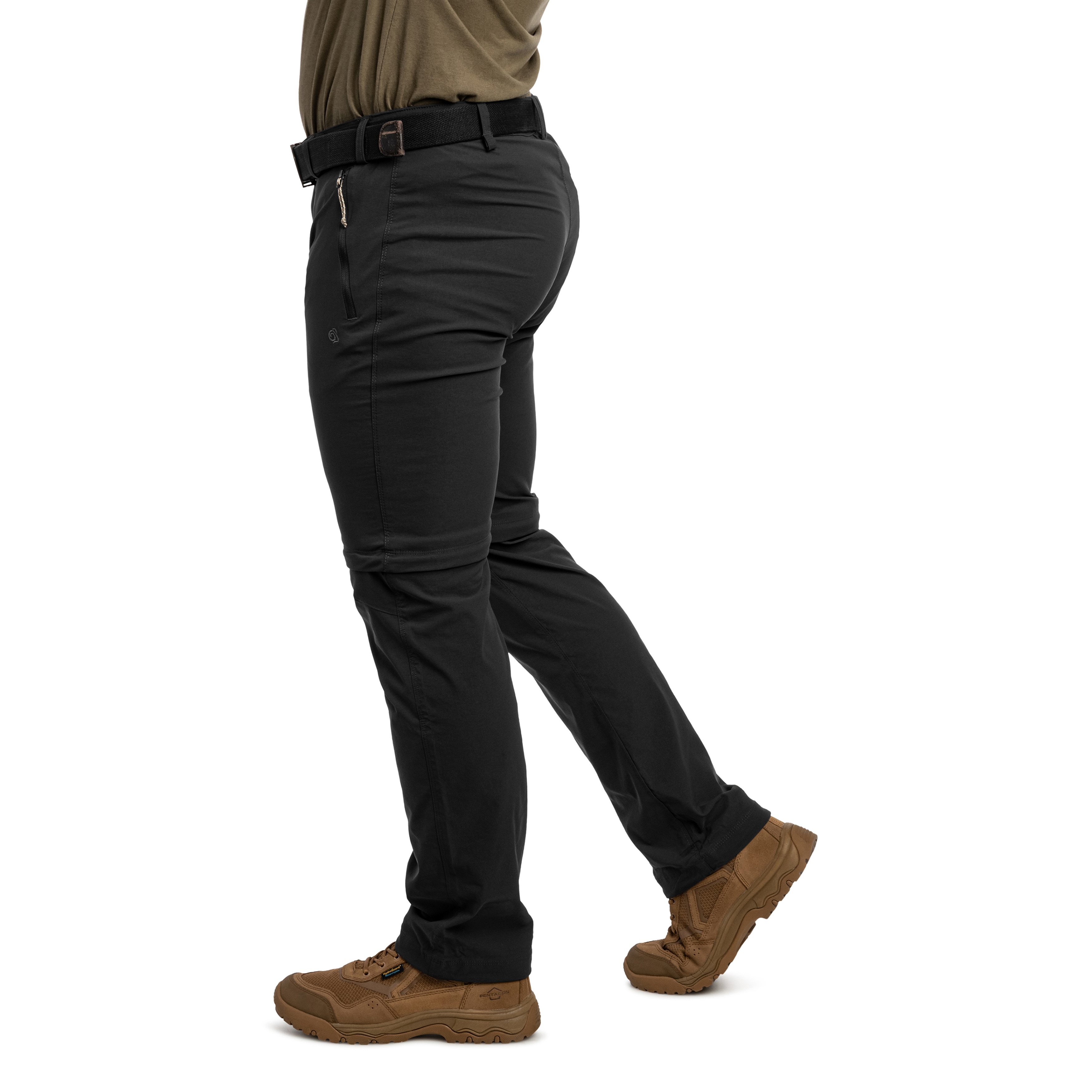 Craghoppers NosiLife Pro Convertible III Pants - Black Pepper
