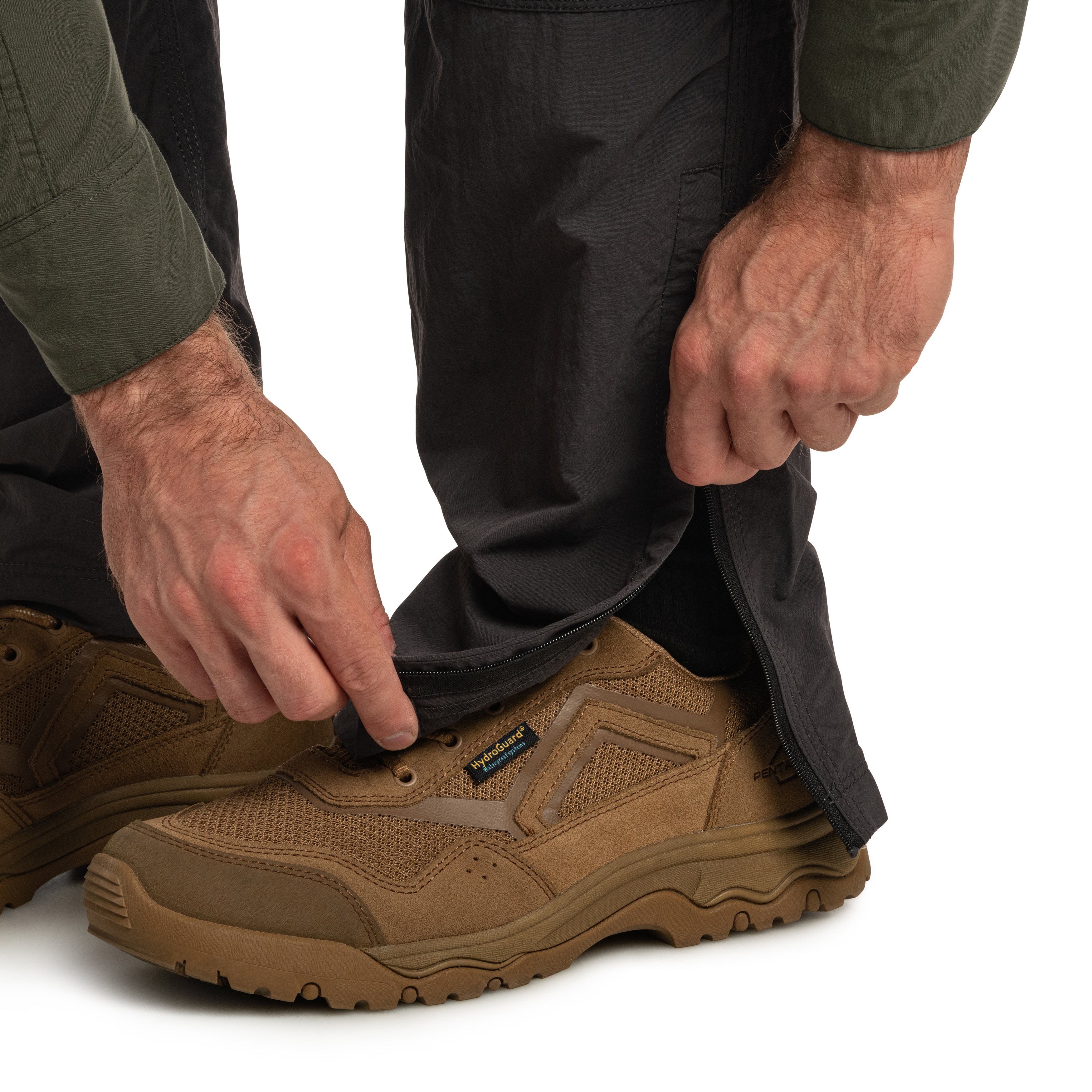 Craghoppers NosiLife Convertible Cargo III Pants - Black Pepper