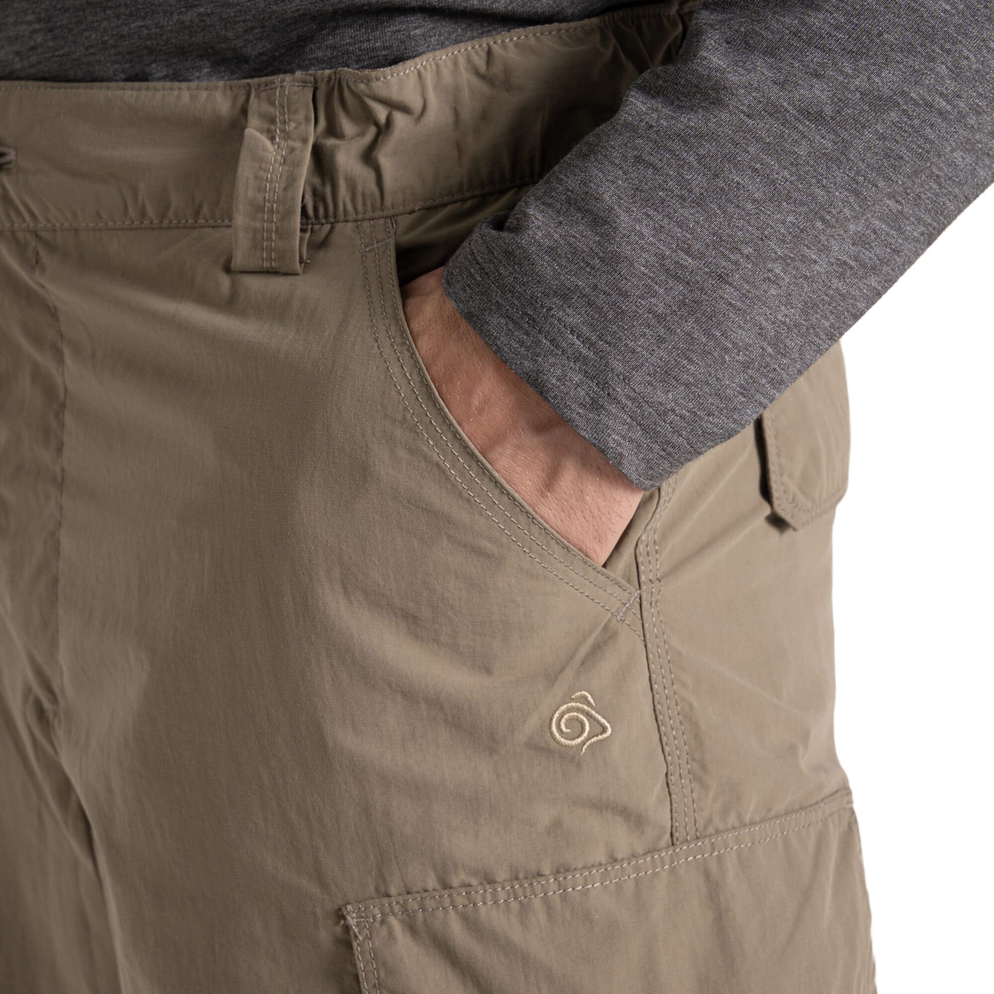 Craghoppers NosiLife Cargo Shorts III - Pebble