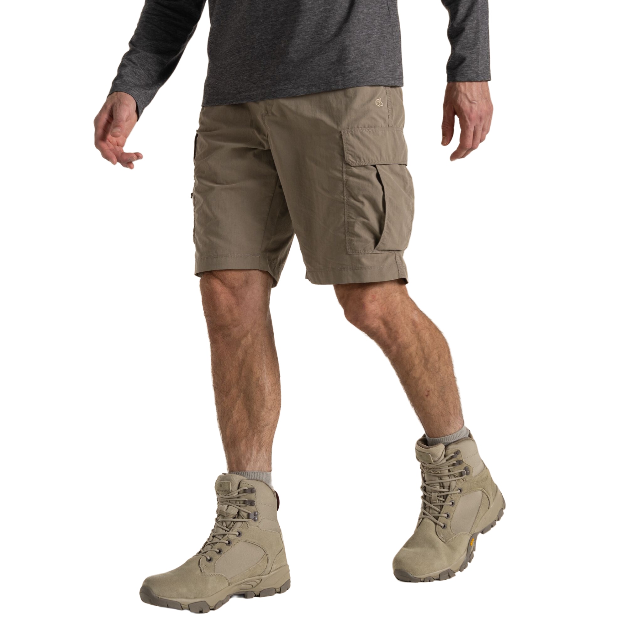 Craghoppers NosiLife Cargo Shorts III - Pebble