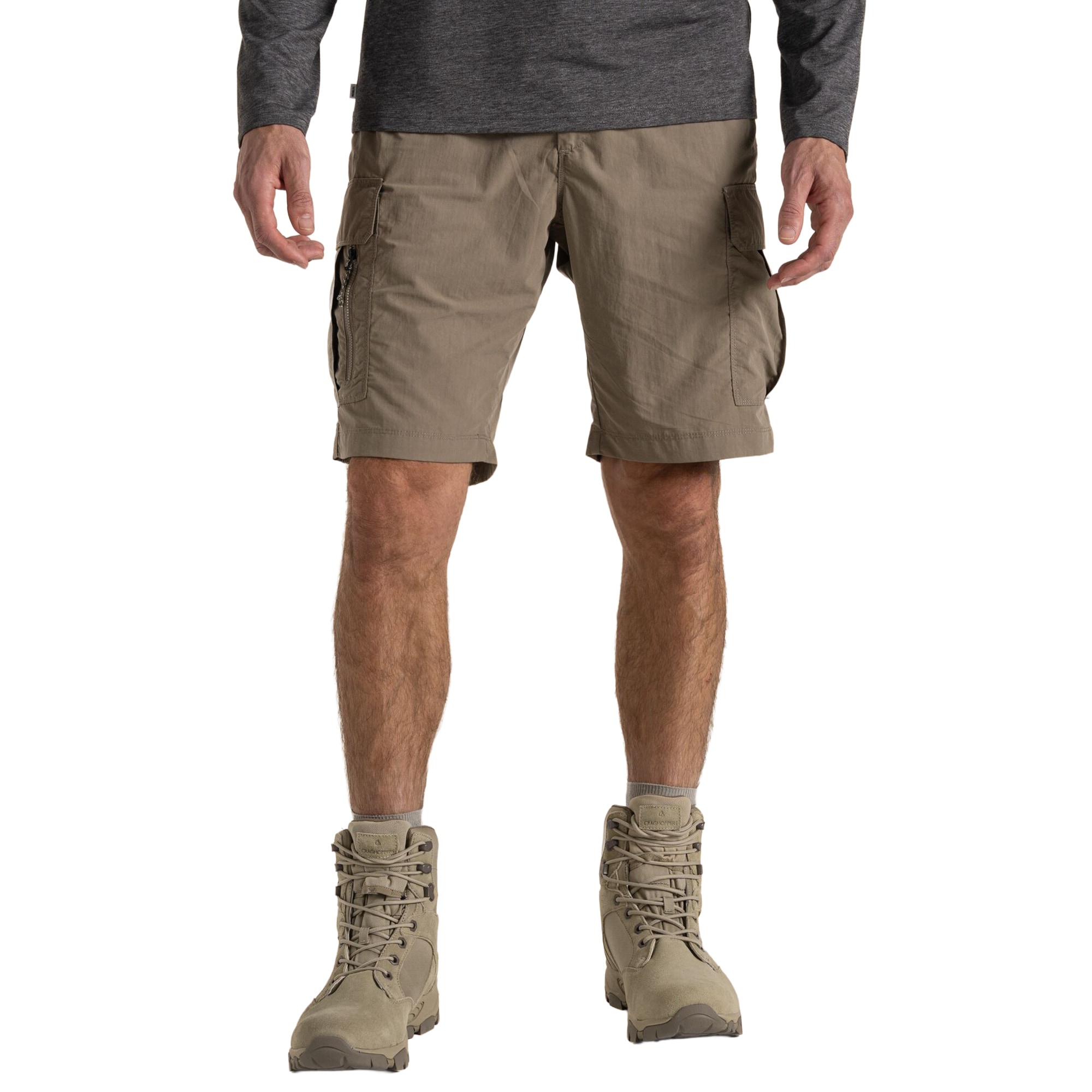 Craghoppers NosiLife Cargo Shorts III - Pebble