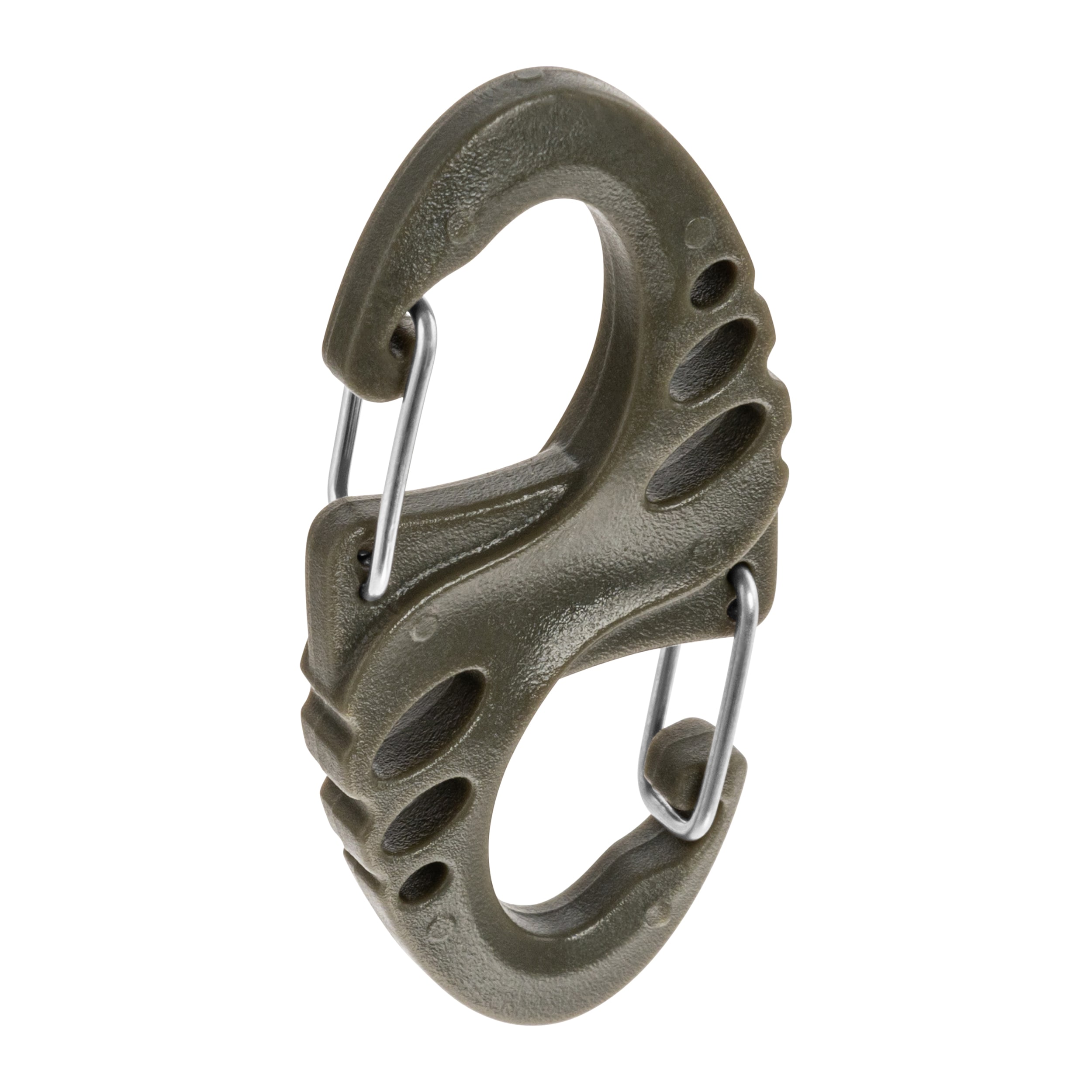 Brytzky Tactical GripLock 3 Carabiner Olive - 10 pcs.
