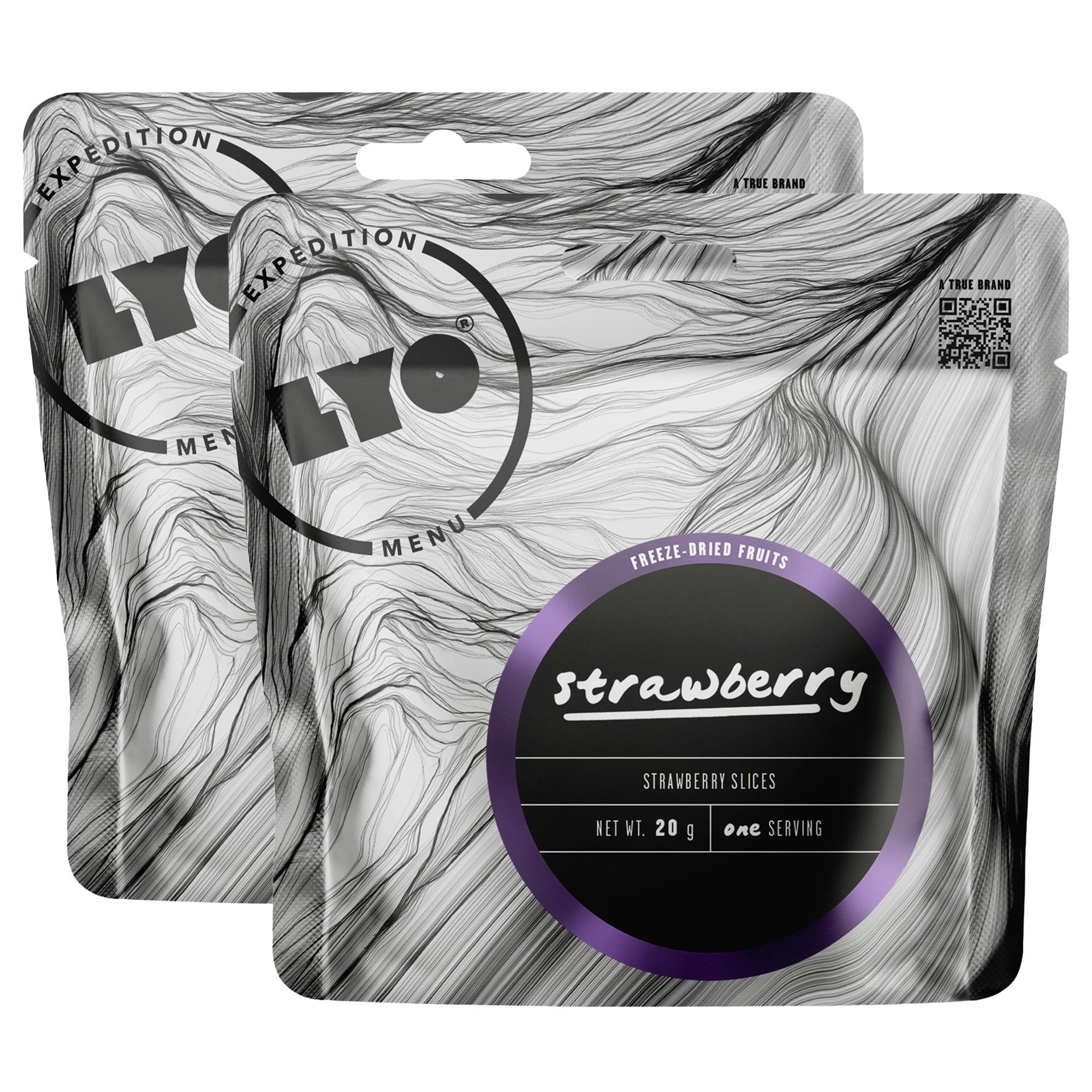 LYOFOOD Freeze-dried Food Strawberry 20 g/71 kcal - 2 pcs.