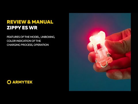 Armytek Zippy WR Extended Set Flashlight Green - 120 lumens