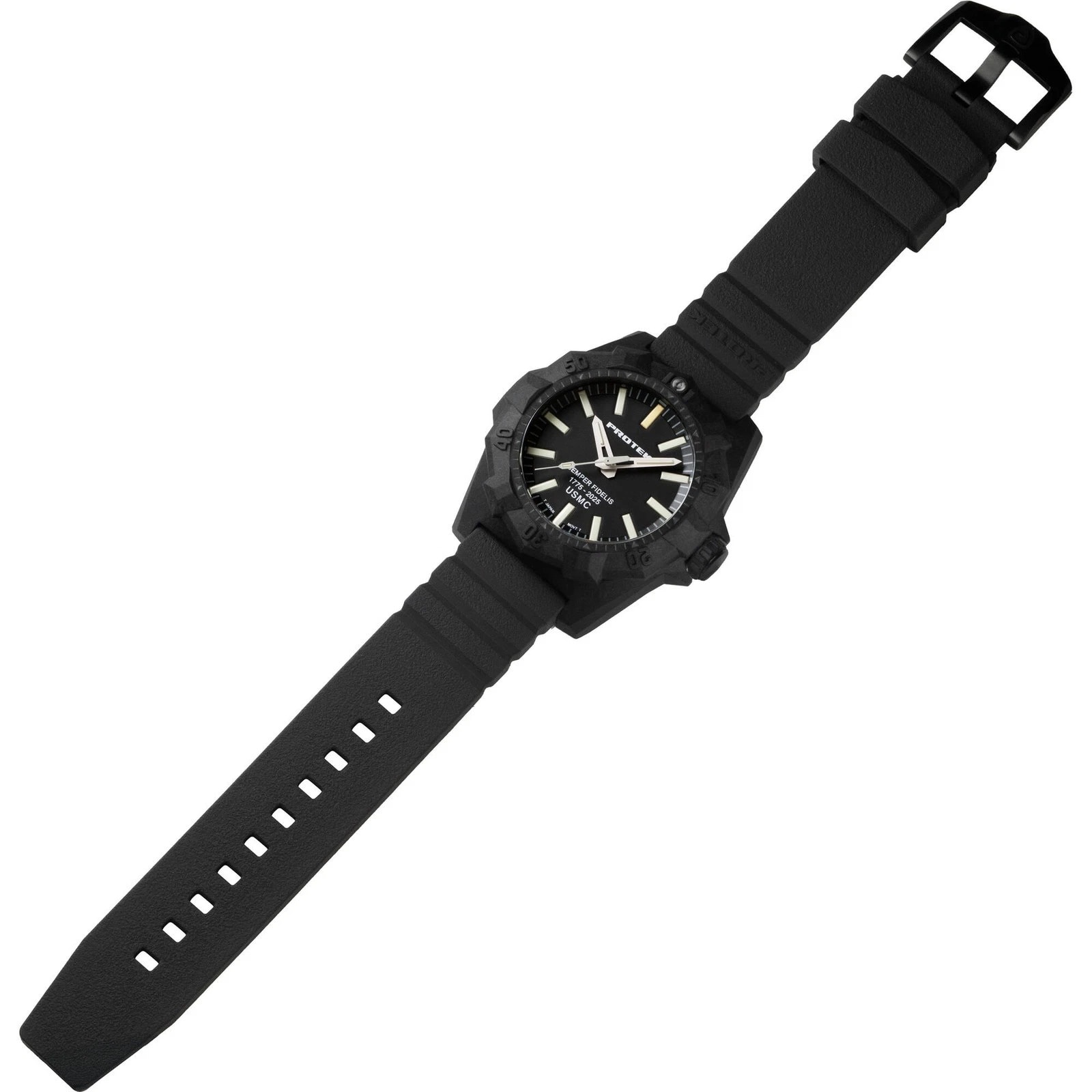 ProTek PT4101SF USMC Carbon Dive Watch