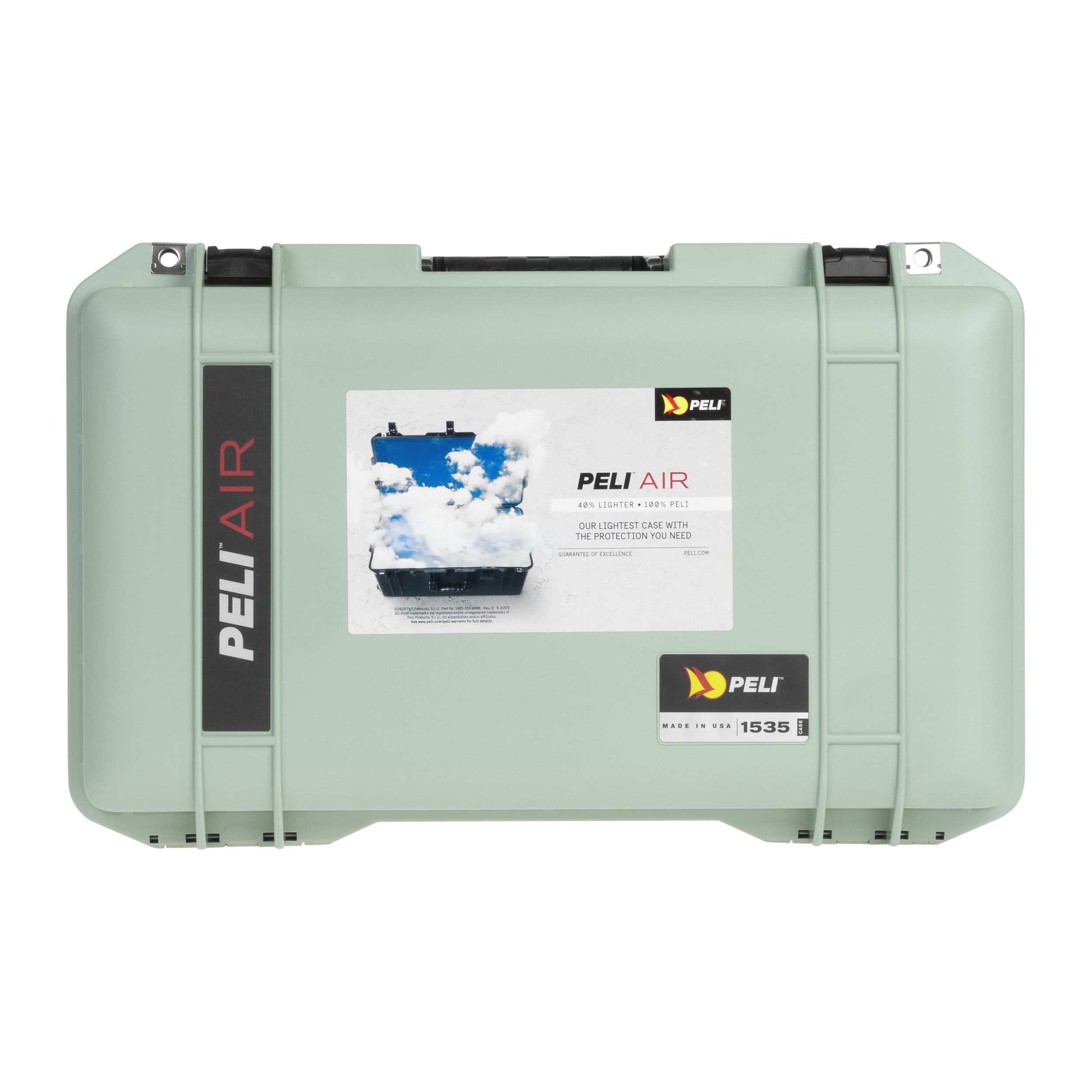 Peli Air Case 1535 Transport Case - Sage/Gray