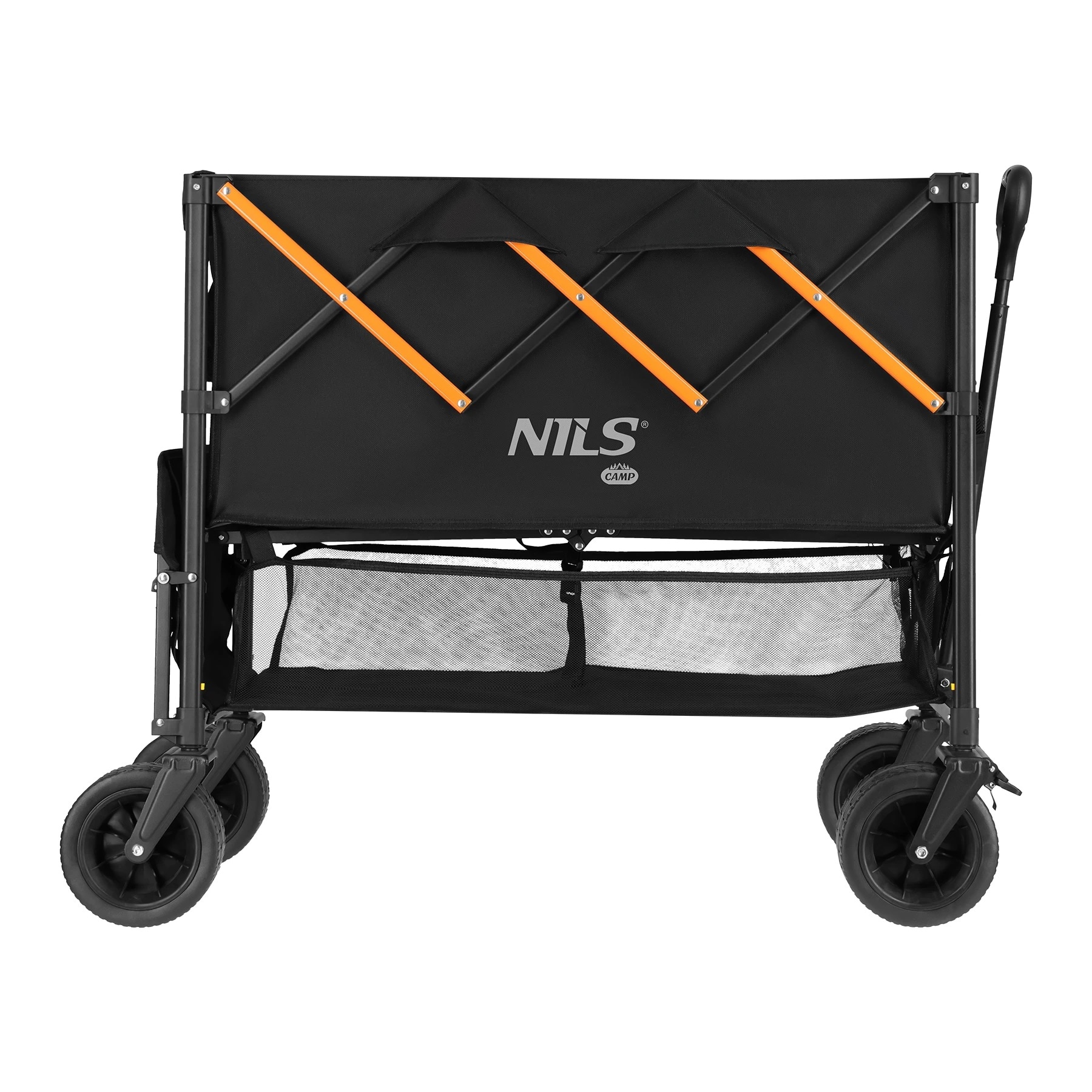 Nils Camp XXL NC2607 Transport Cart 160 l - Black/Orange