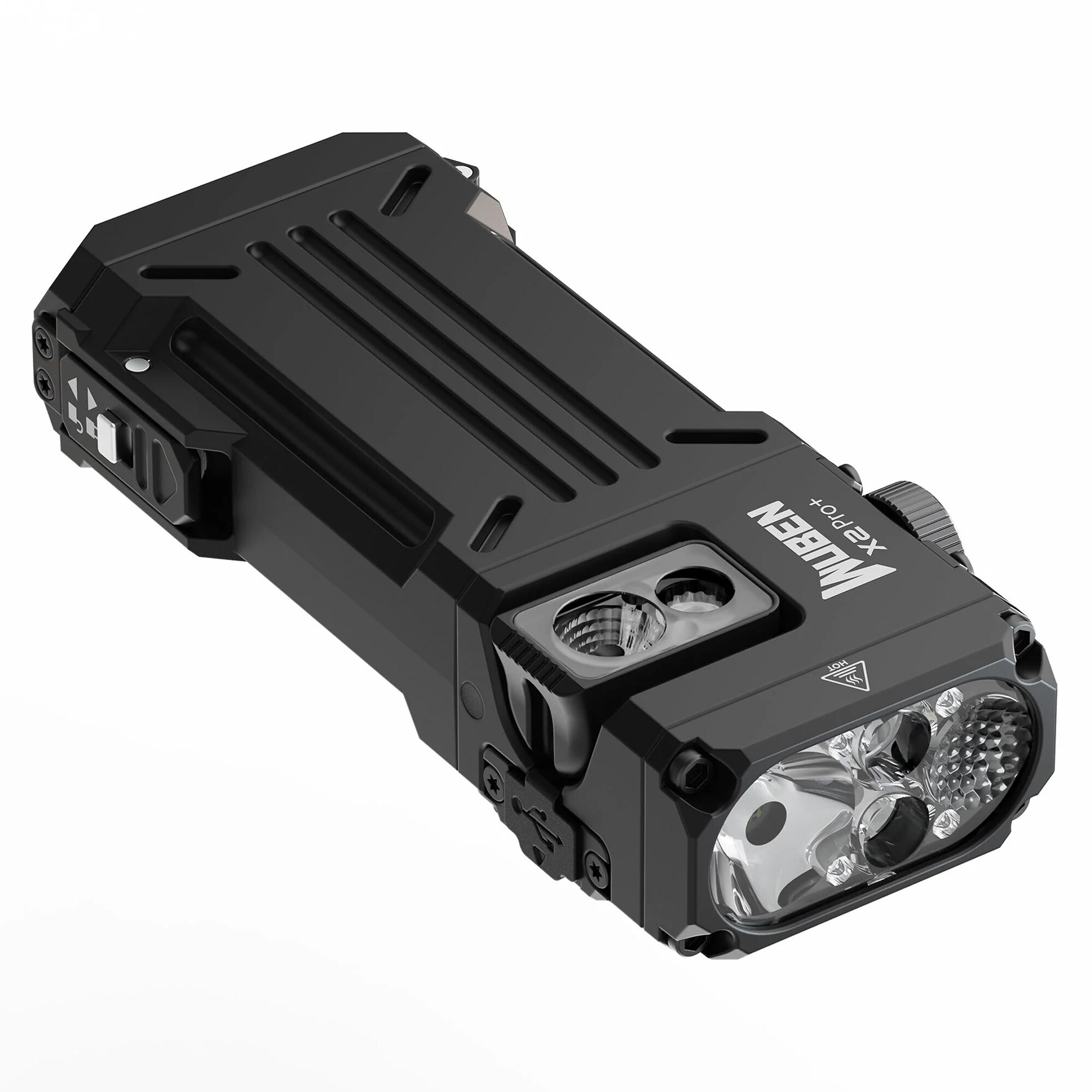 Wuben X2 Pro+ Flashlight Black - 1500 lumens