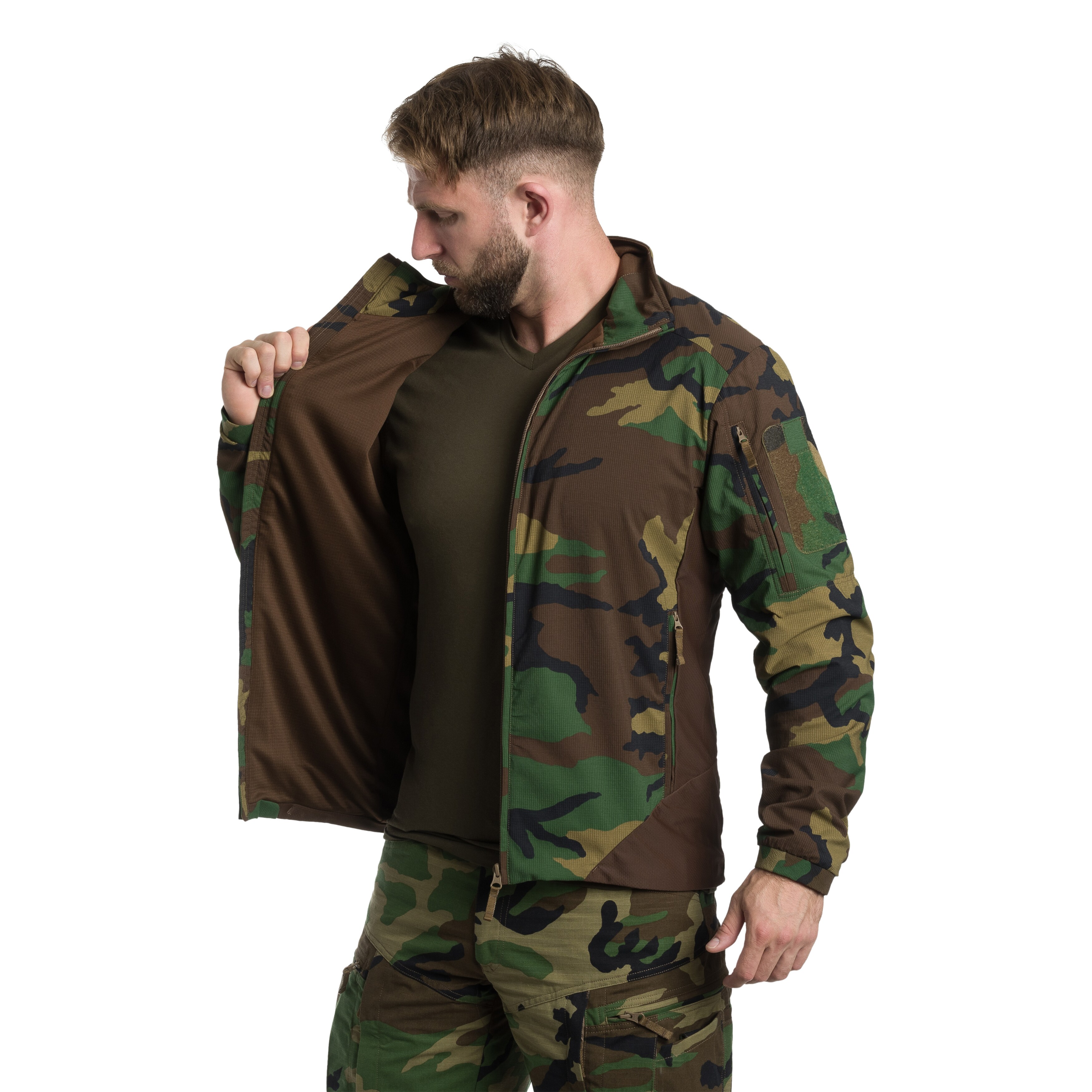 UF PRO Hunter FZ Gen.3 Tactical Softshell Jackeet - Woodland