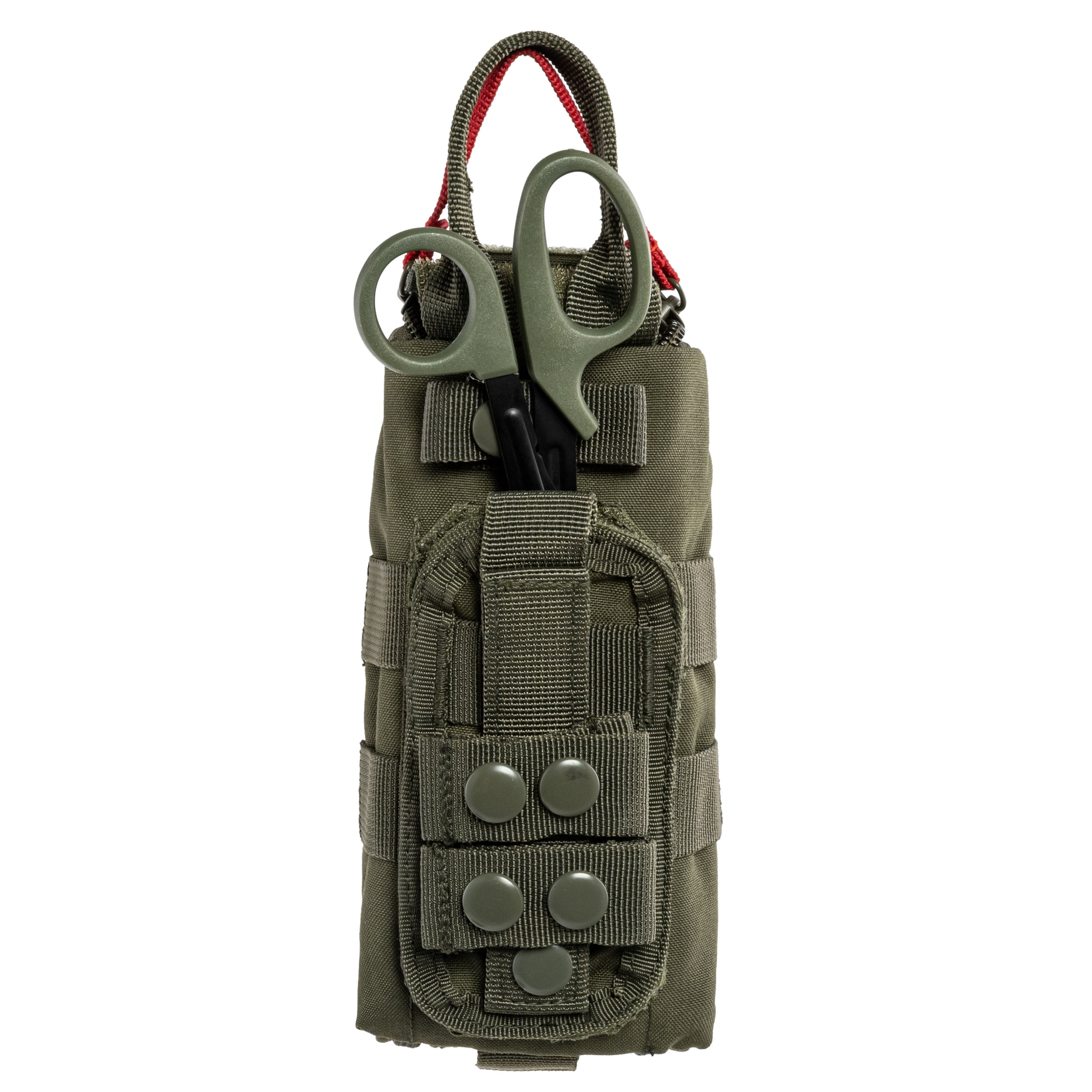 Mil-Tec IFAK Rapid Pack First Aid Kit + scissors - Olive