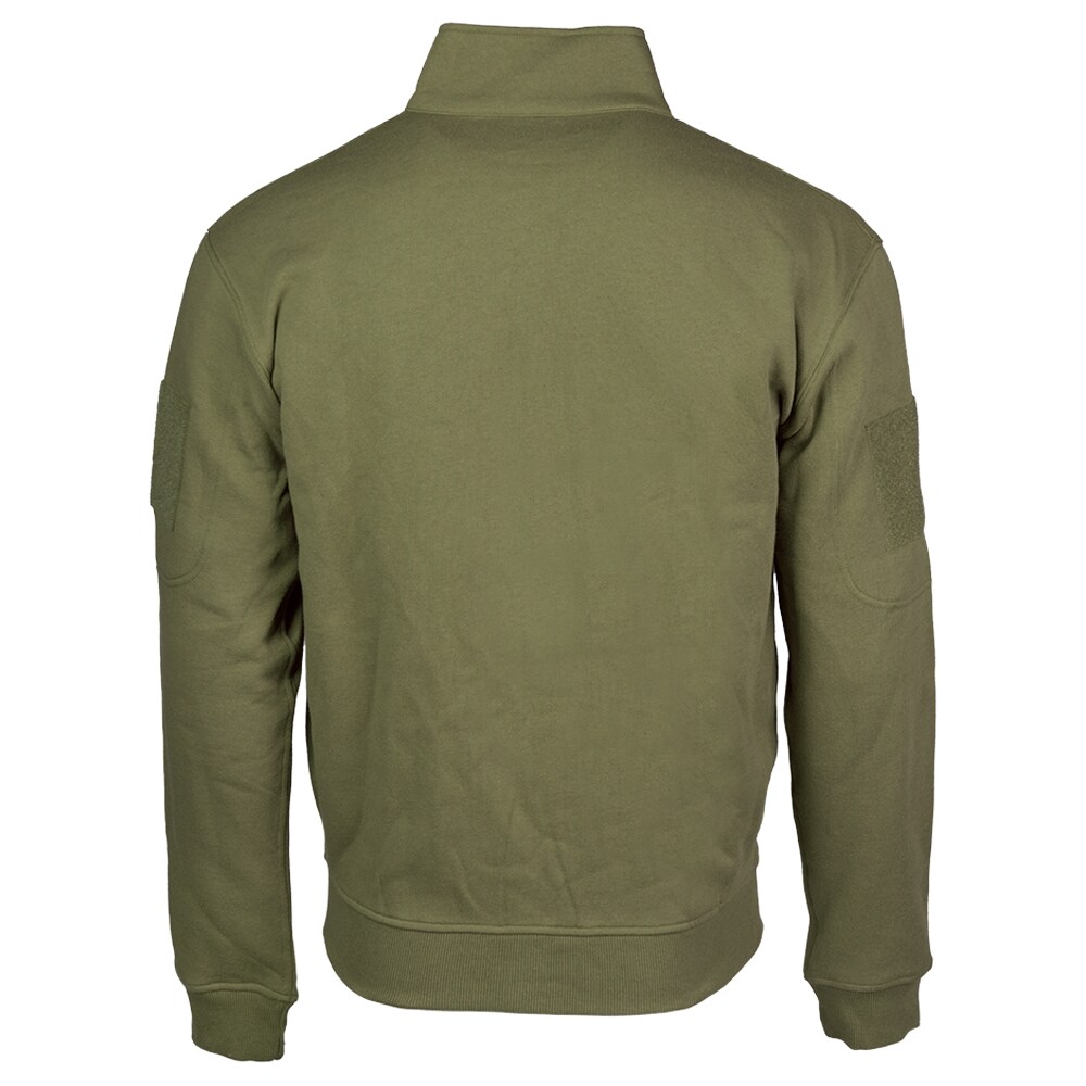 Mil-Tec Tactical Sweatjacket Sweatshirt - Ranger Green