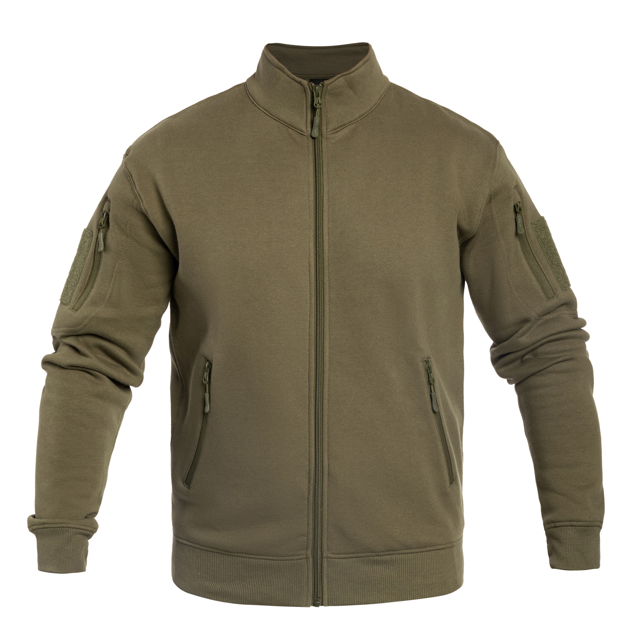 Mil-Tec Tactical Sweatjacket Sweatshirt - Ranger Green