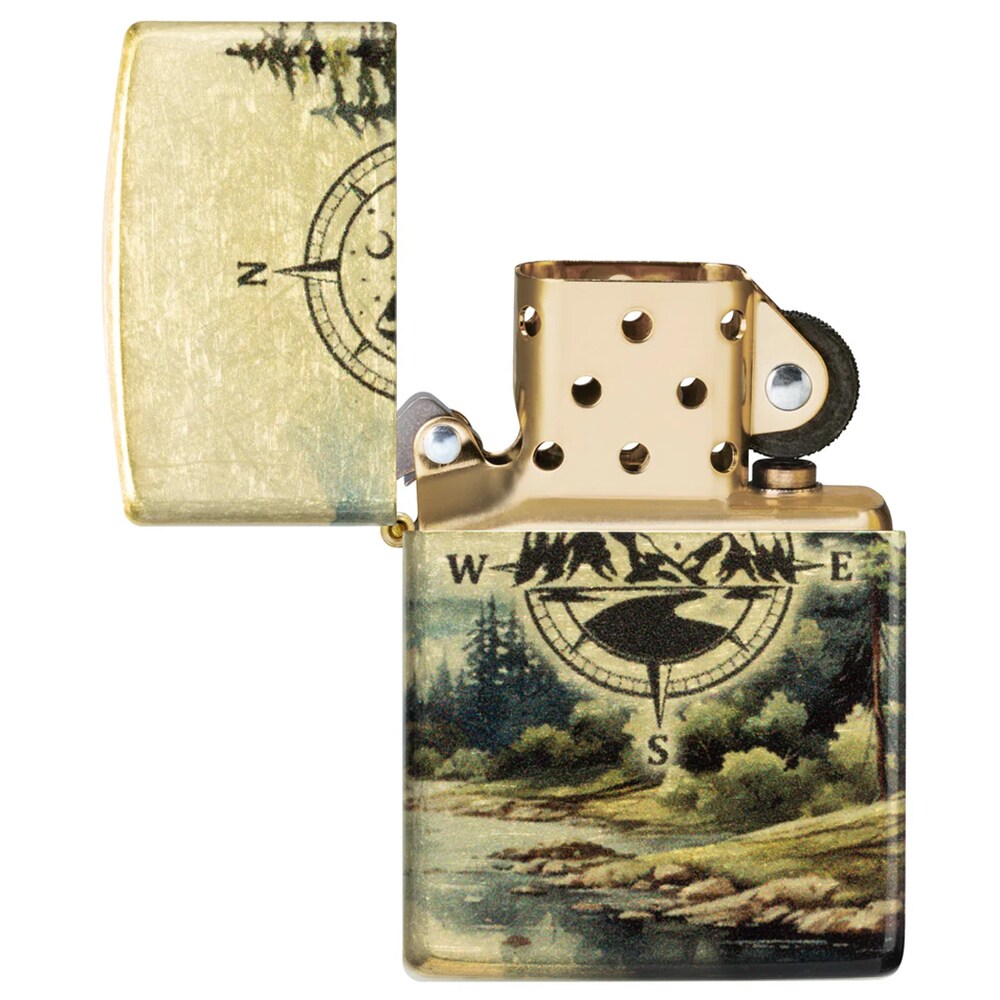 Zippo Watercolor Wilderness Gasoline Lighter