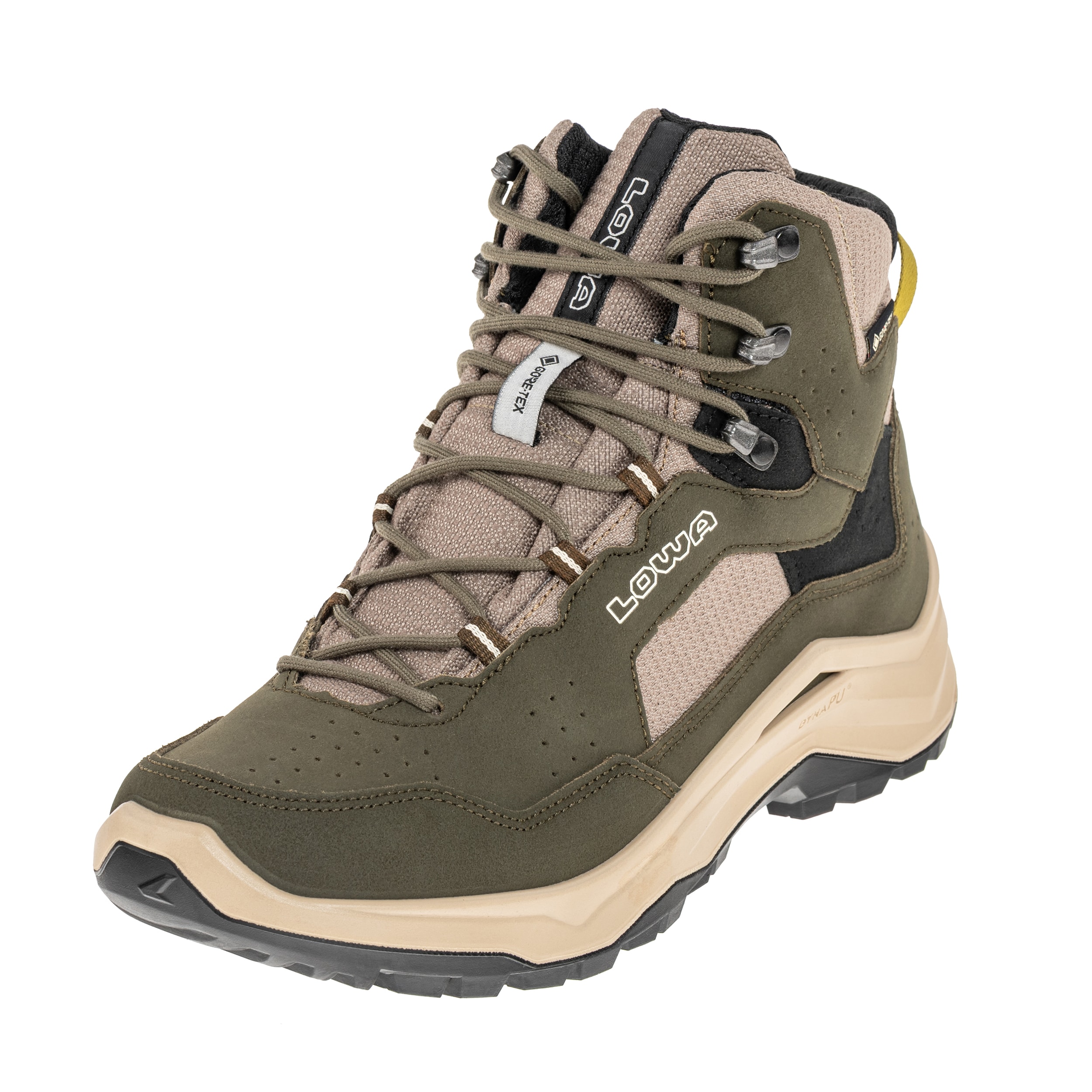 Lowa Ventierra GTX MID Boots - Olive/Amber Green