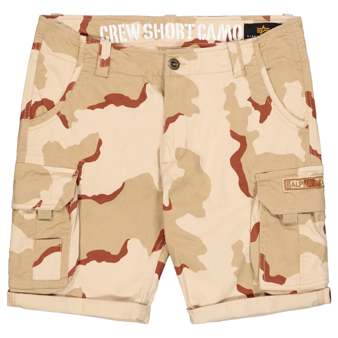 Alpha Industries Crew Short - Desert Camo 91