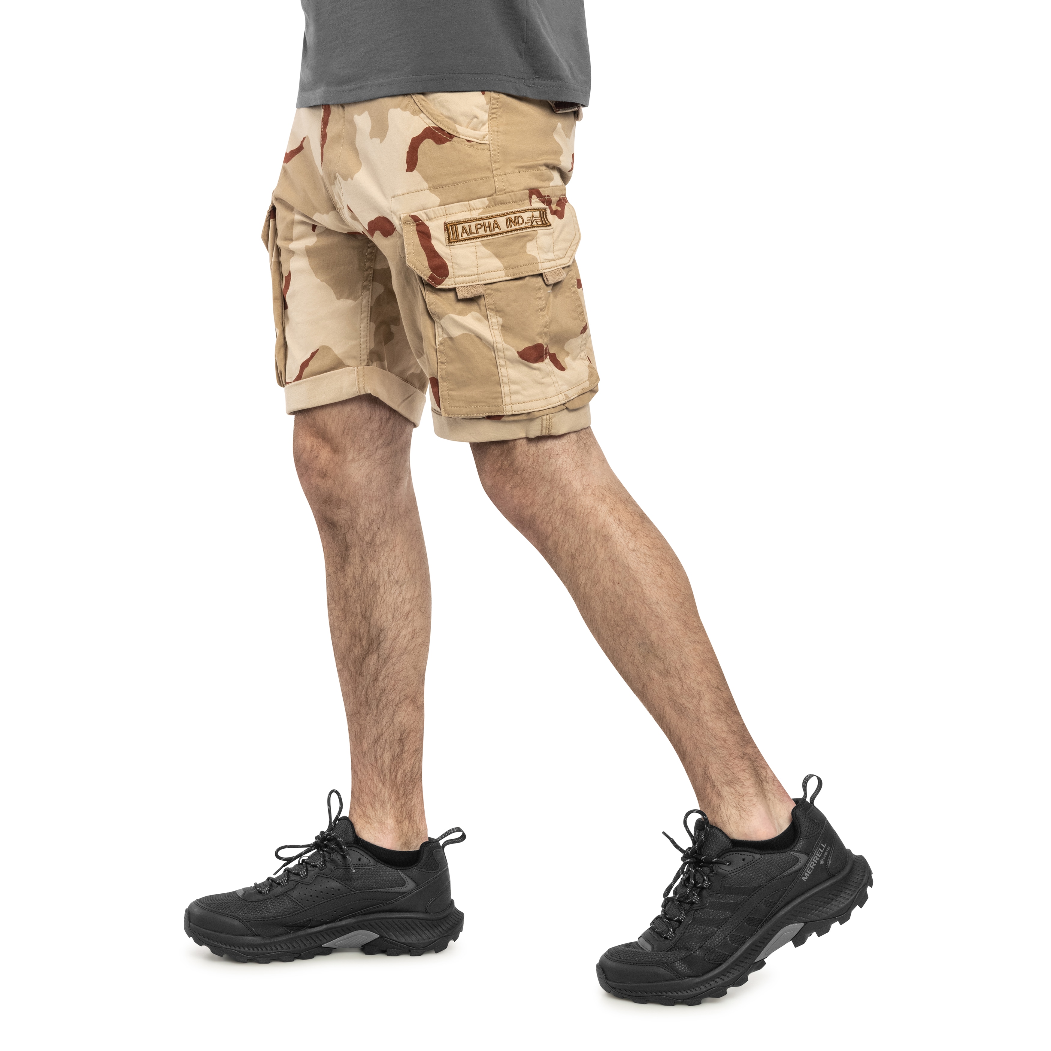 Alpha Industries Crew Short - Desert Camo 91