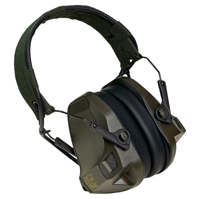 Red Dot One TEEP LINK Light Bluetooth Active Hearing Protectors - Green