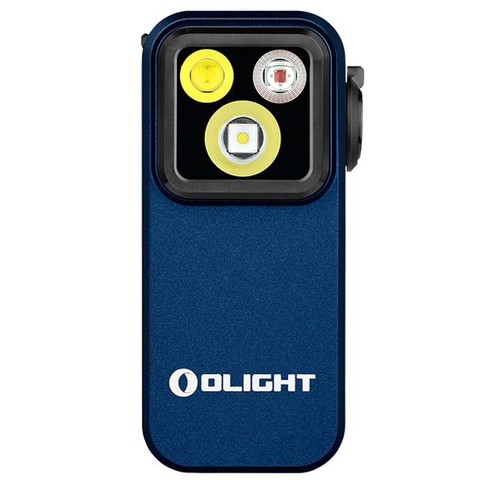 Olight Oclip Pro Rechargeable Flashlight Midnight Blue - 500 lumens
