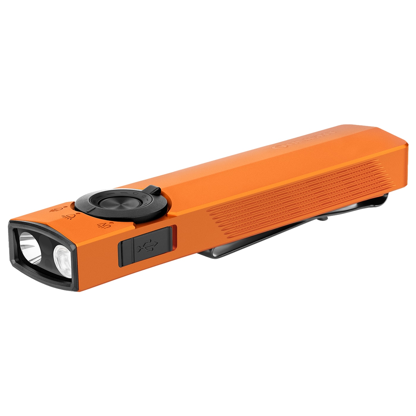Olight ArkPro Lite Cool White Flashlight Orange - 1200 lumens