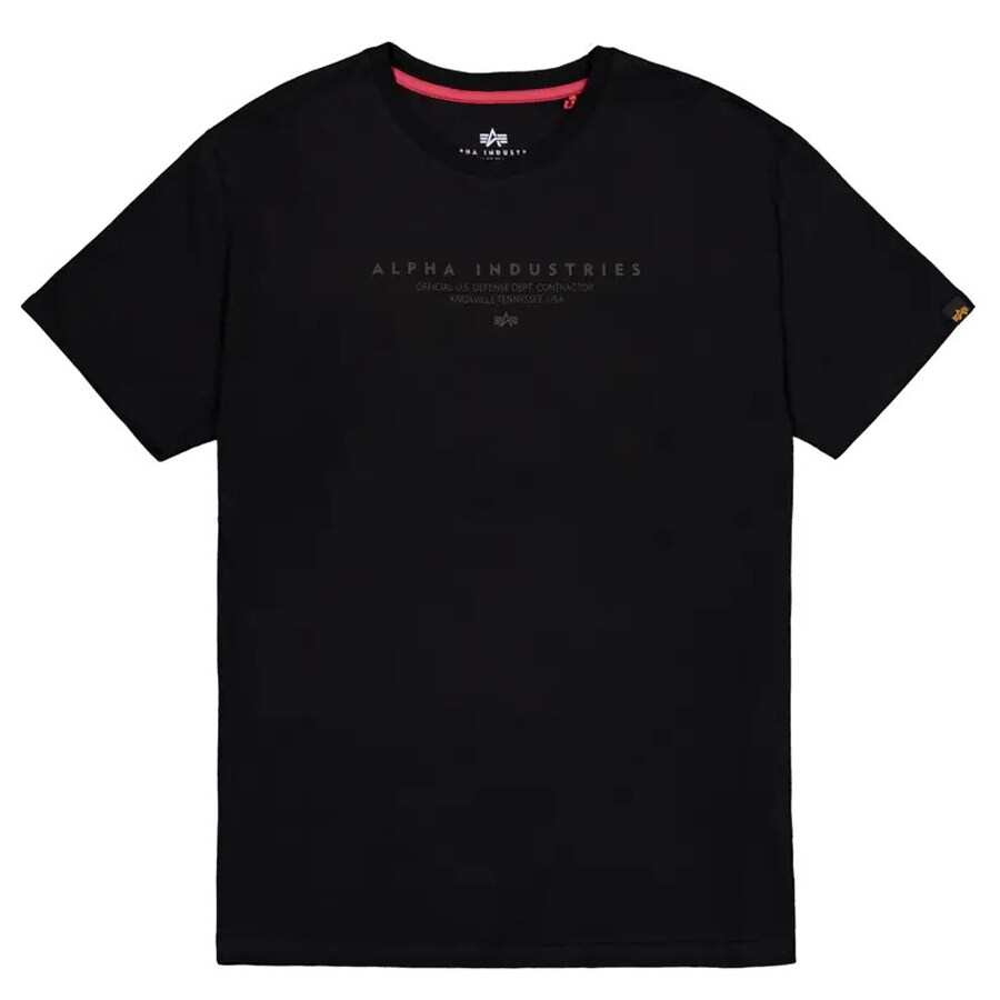 Alpha Industries DTM Alpha T-Shirt - Black