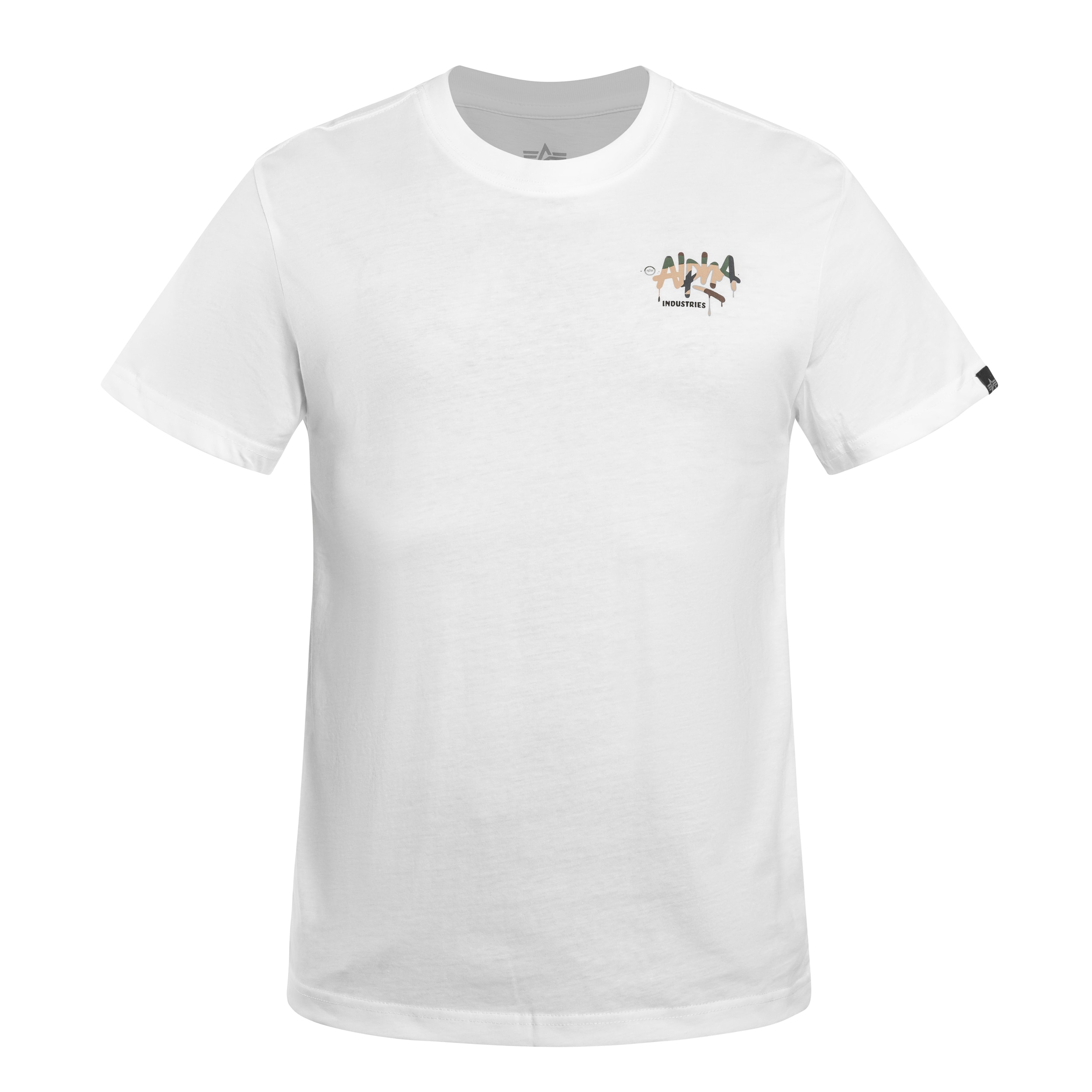 Alpha Industries Signature Camo T-shirt - White