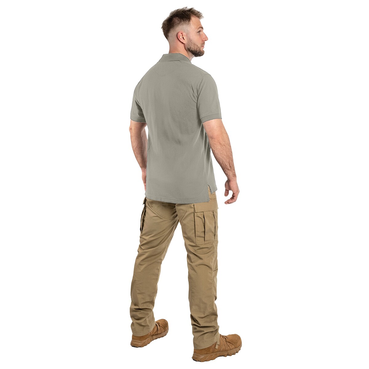 5.11 Professional Short Sleeve Polo Shirt - Silver Tan