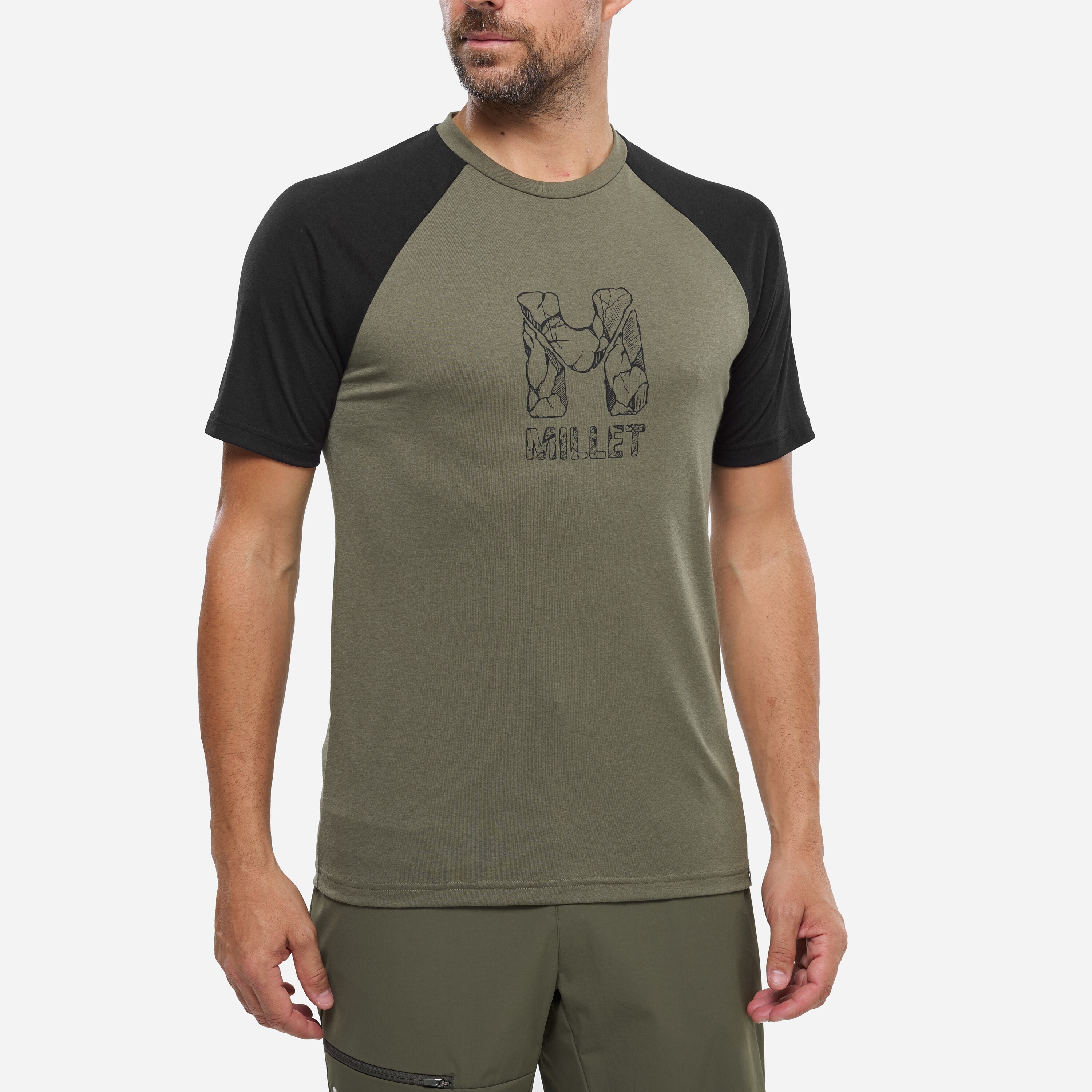 Millet Cimai Natural T-shirt - Khaki