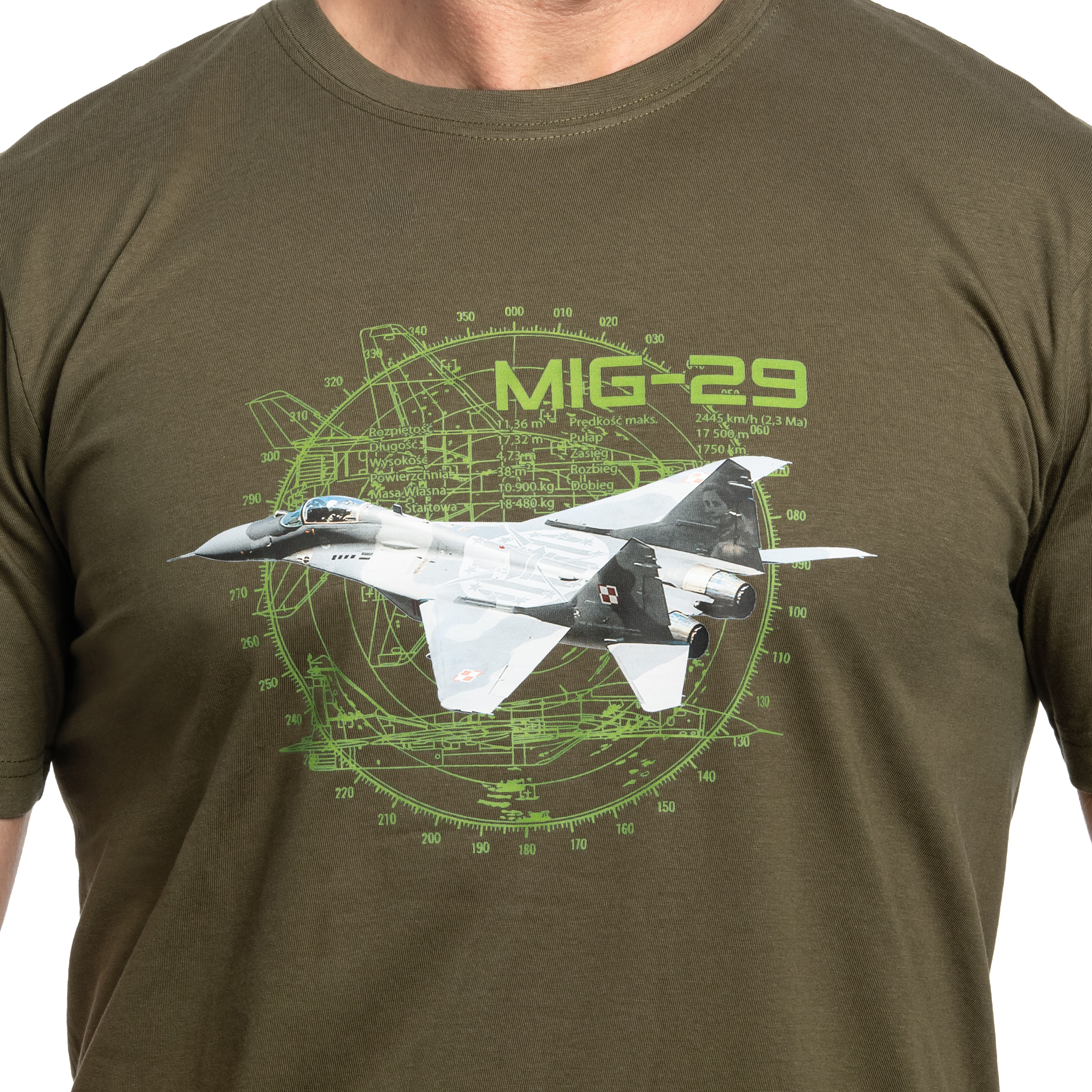 MiG-29 T-Shirt - Olive