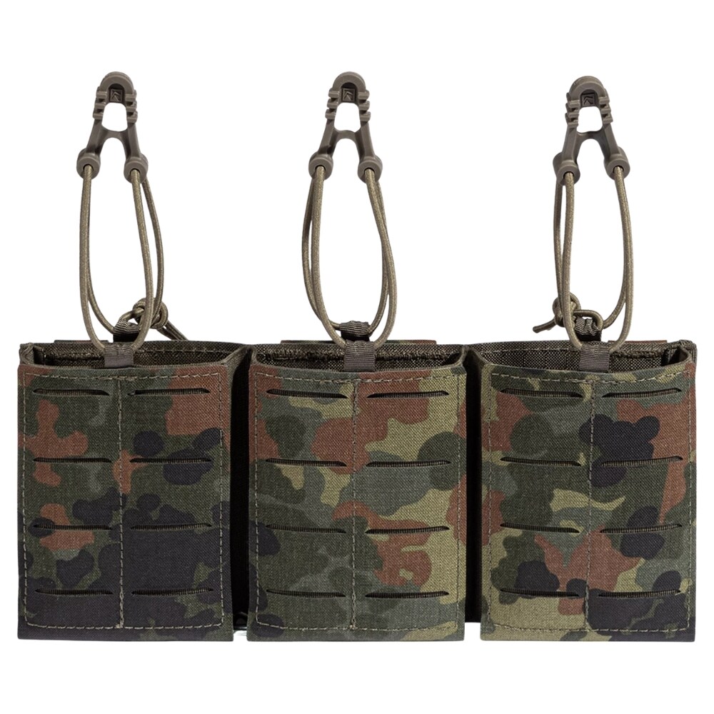 Lindnerhof Rifle Magazine Pouch AR15 Triple MX416-3 - Flecktarn