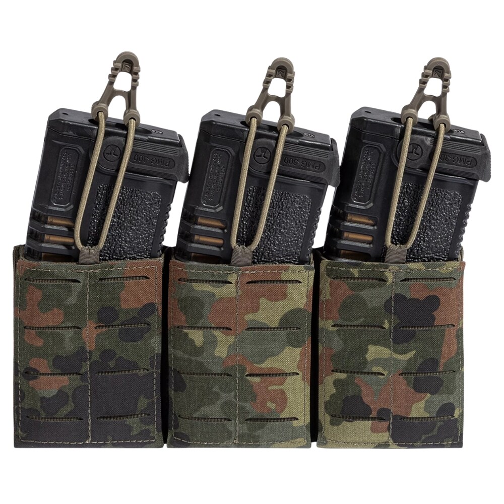 Lindnerhof Rifle Magazine Pouch AR15 Triple MX416-3 - Flecktarn