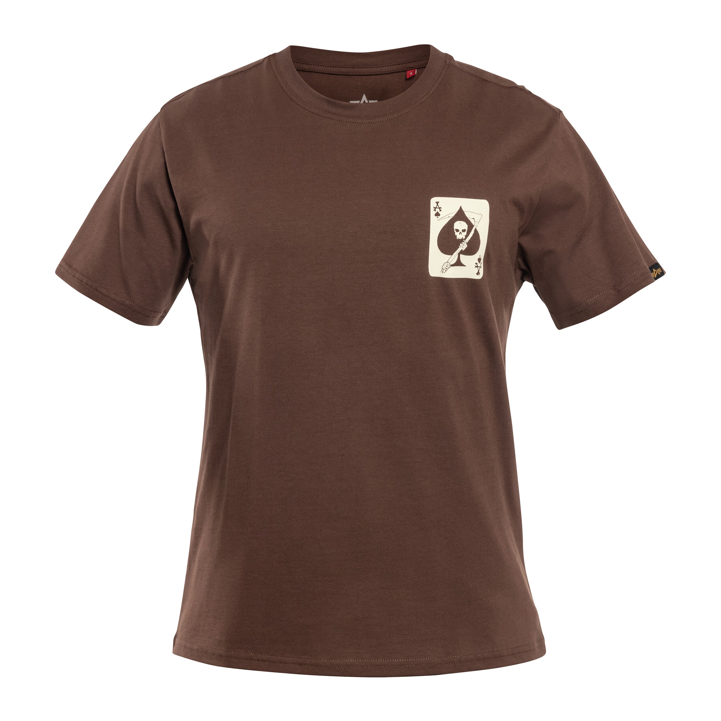 Alpha Industries Skull Ops T-shirt - Powder Brown