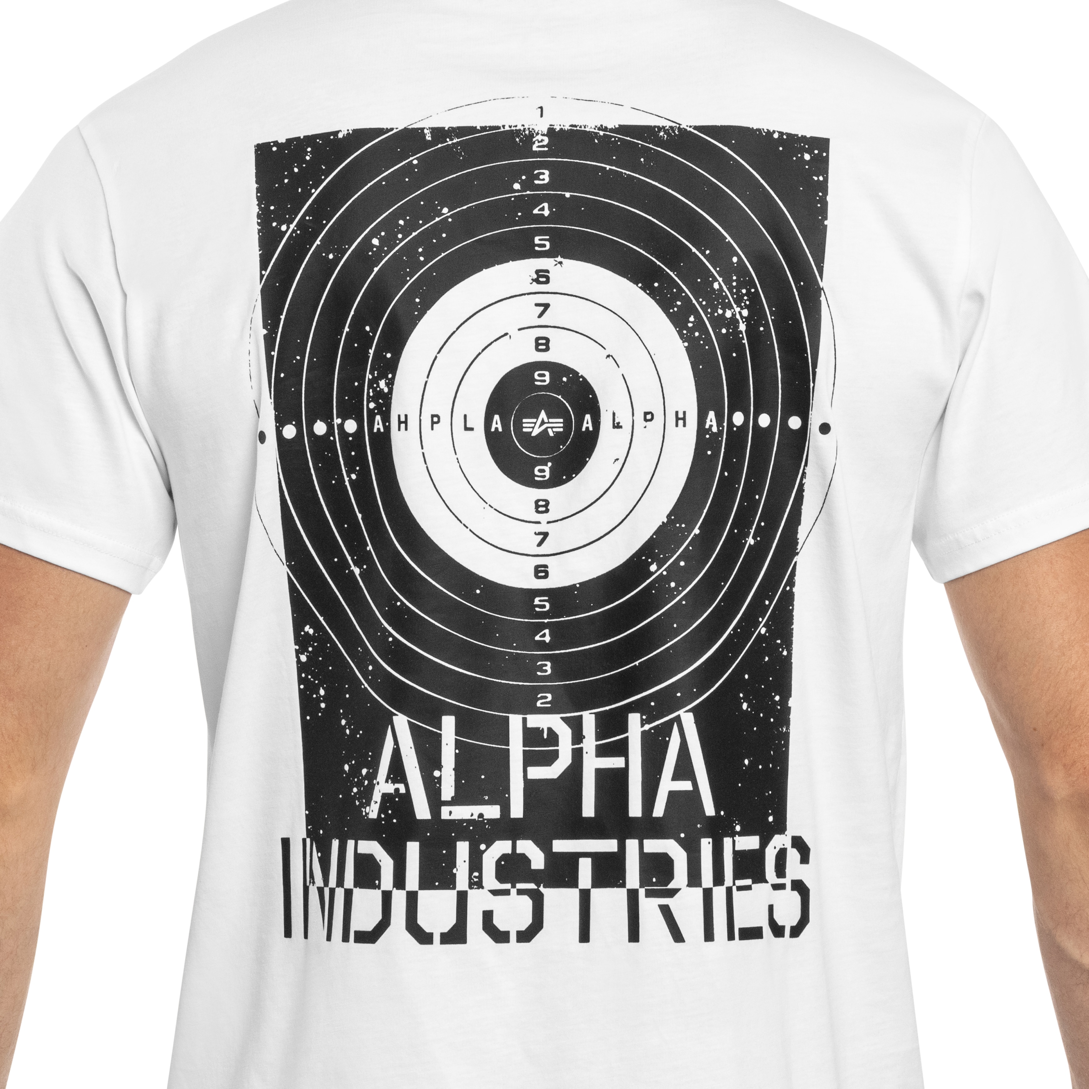 Alpha Industries Target Backprint T-shirt - White