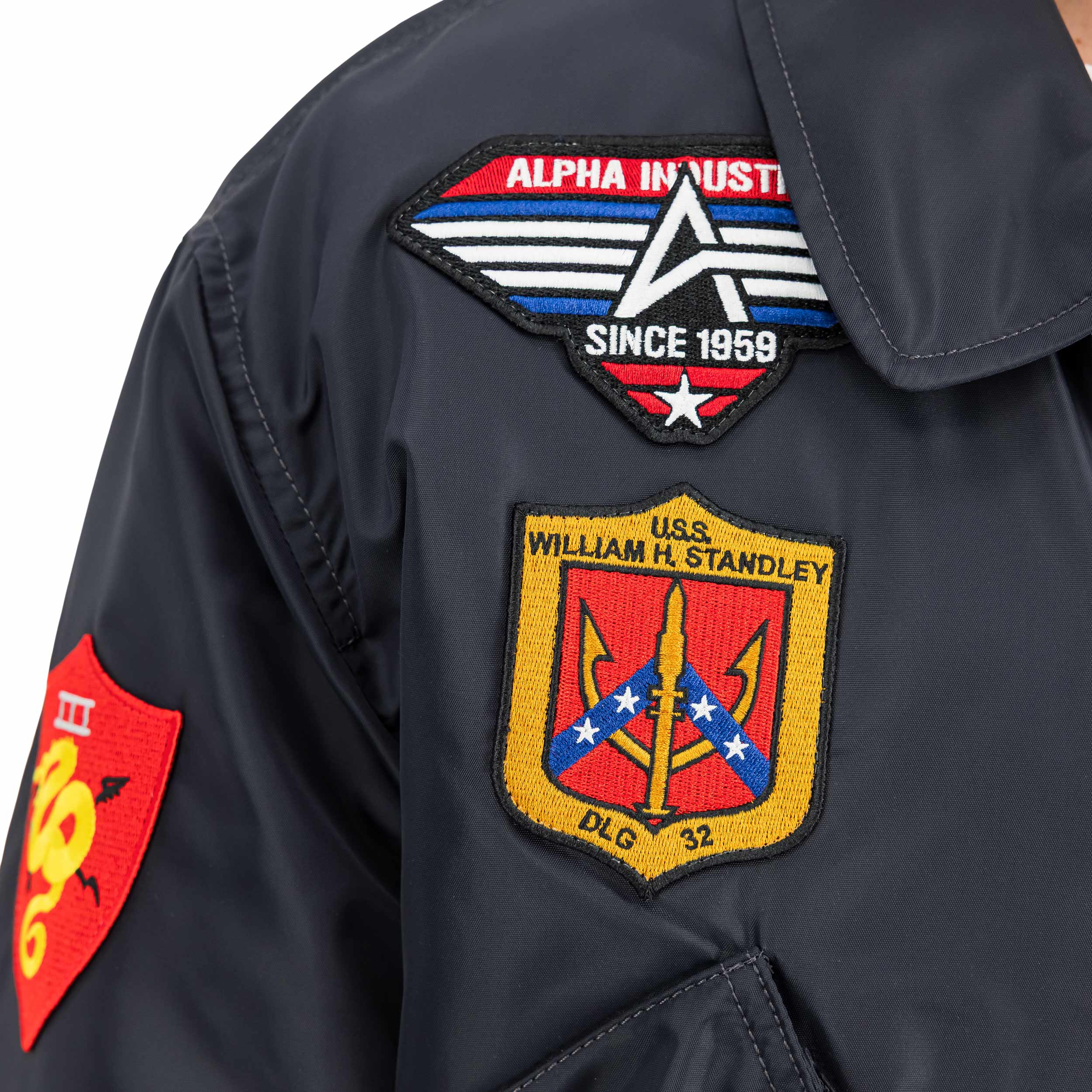 Alpha Industries CWU 45P Devils Brigade Jacket - Iron Grey
